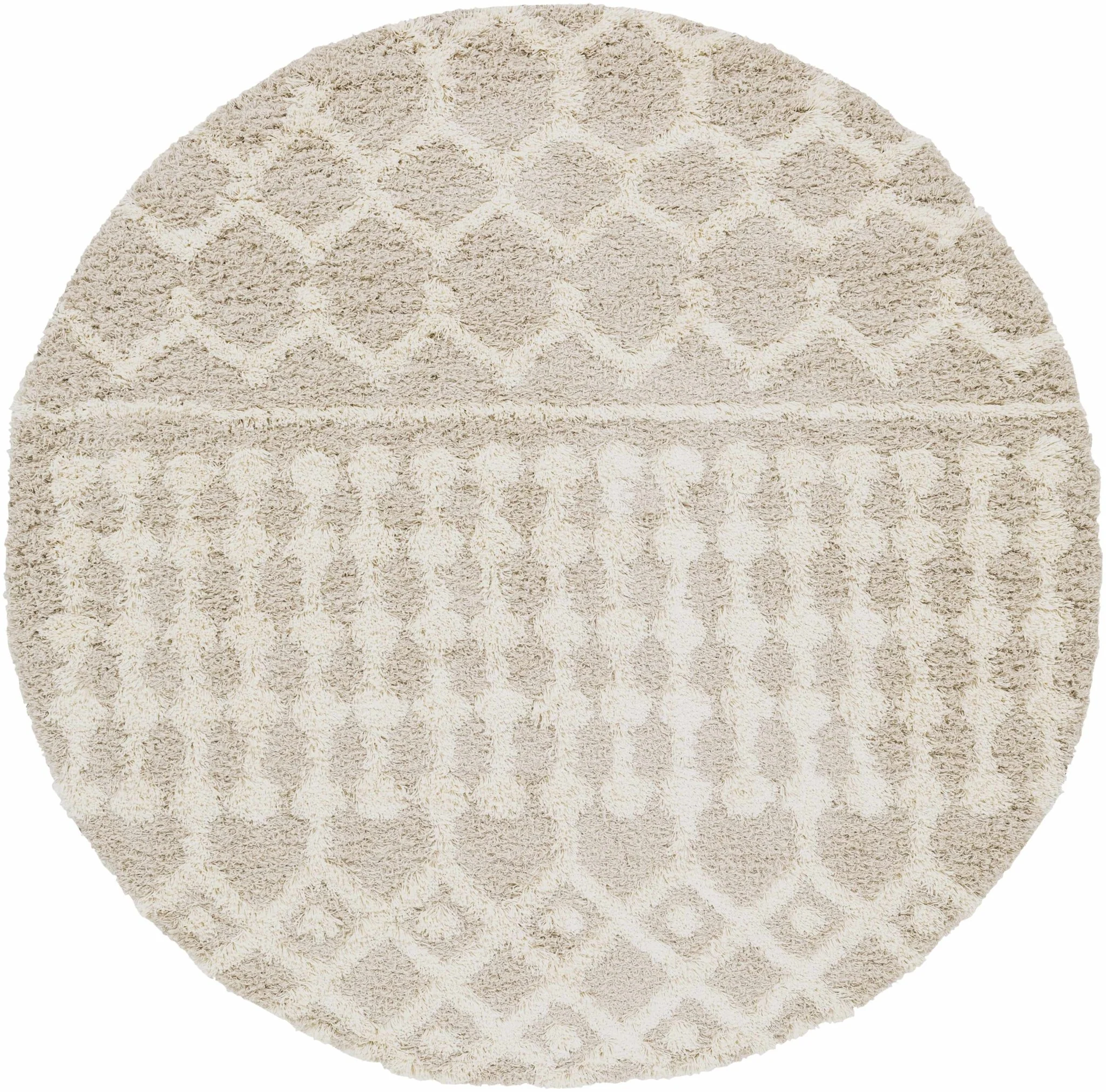Contemporary Beige and Ivory Tribal Design Plush pile Multi Size Area Rug - Image 17