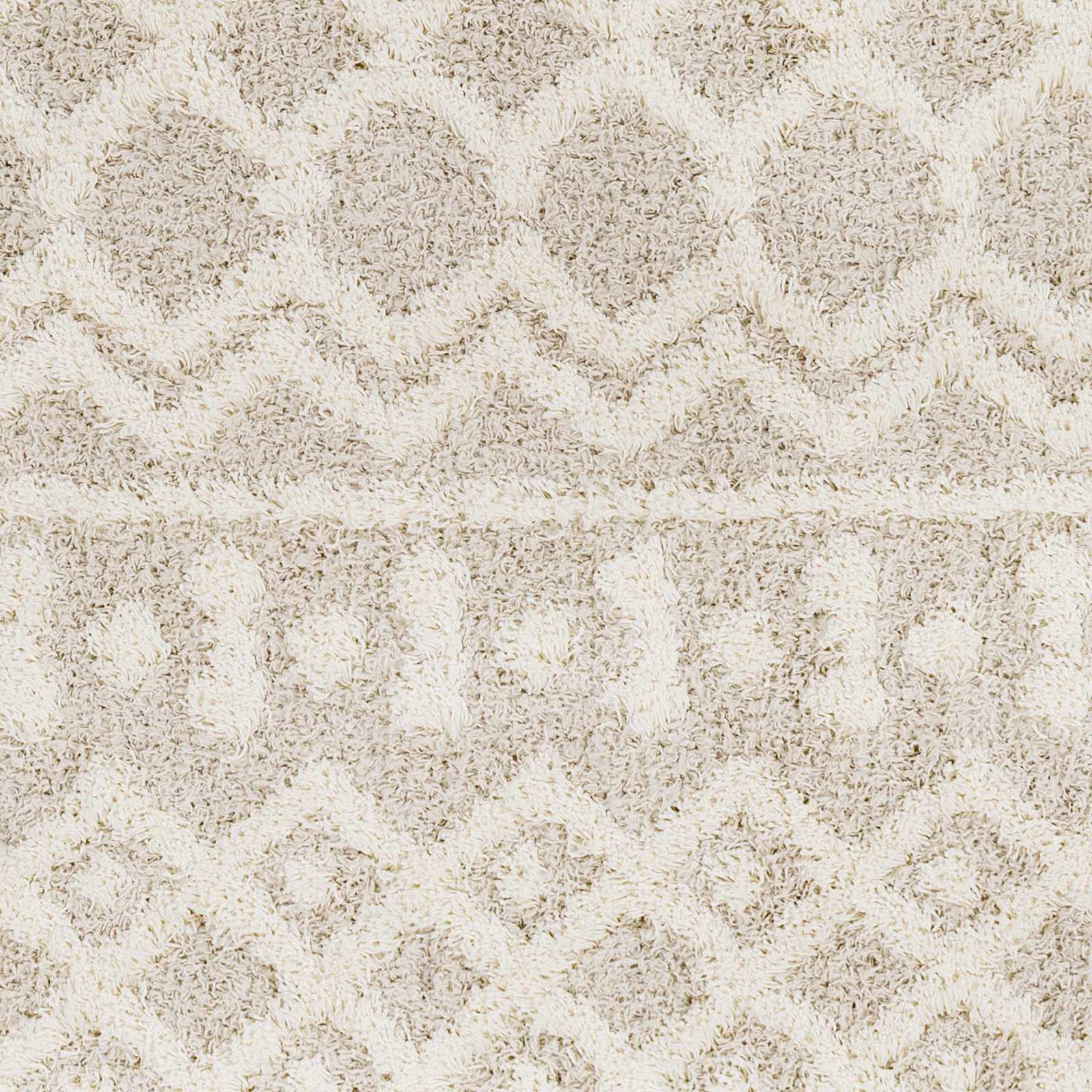 Contemporary Beige and Ivory Tribal Design Plush pile Multi Size Area Rug - Image 20