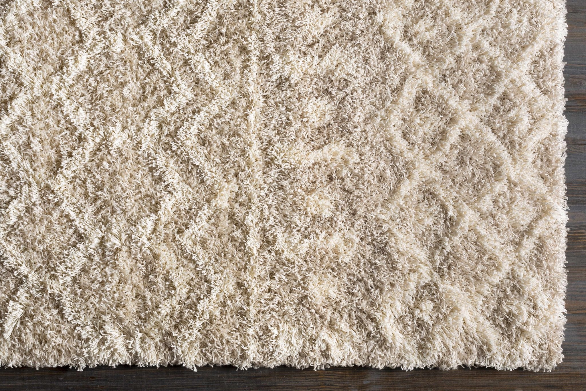 Contemporary Beige and Ivory Tribal Design Plush pile Multi Size Area Rug - Image 8