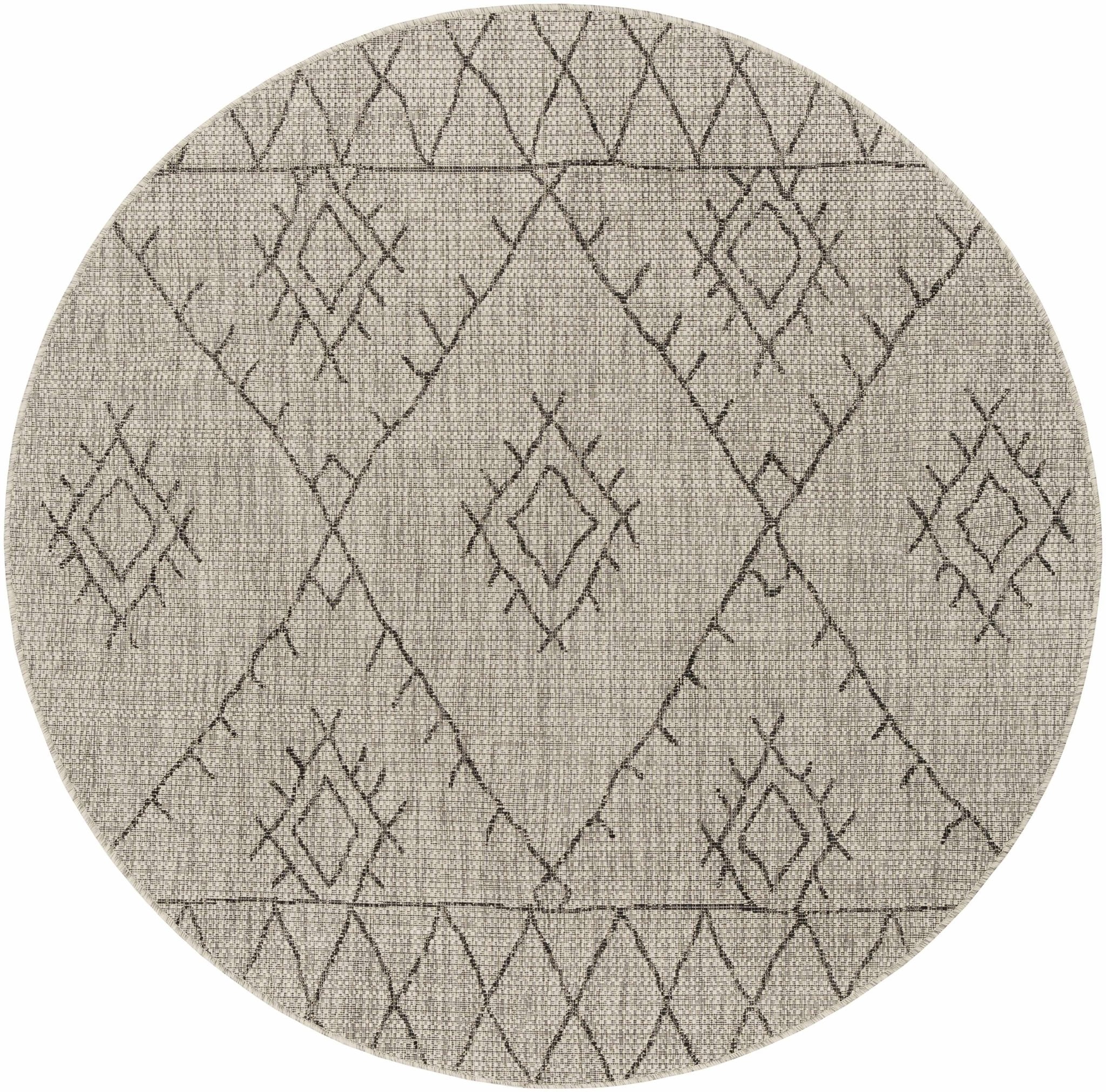 Contemporary Beige, Black and Charcoal Multi Size Outdoor Area Rug - Image 13