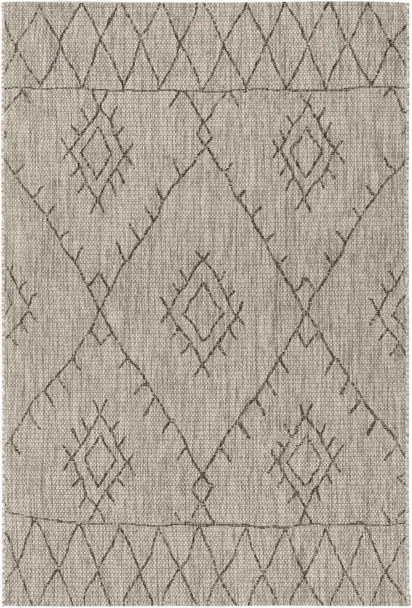 Contemporary Beige, Black and Charcoal Multi Size Outdoor Area Rug - Image 18