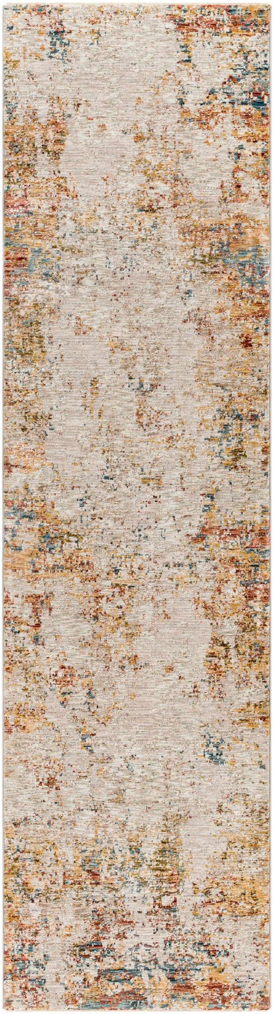 Contemporary Beige Machine Woven Area Rug - Image 11