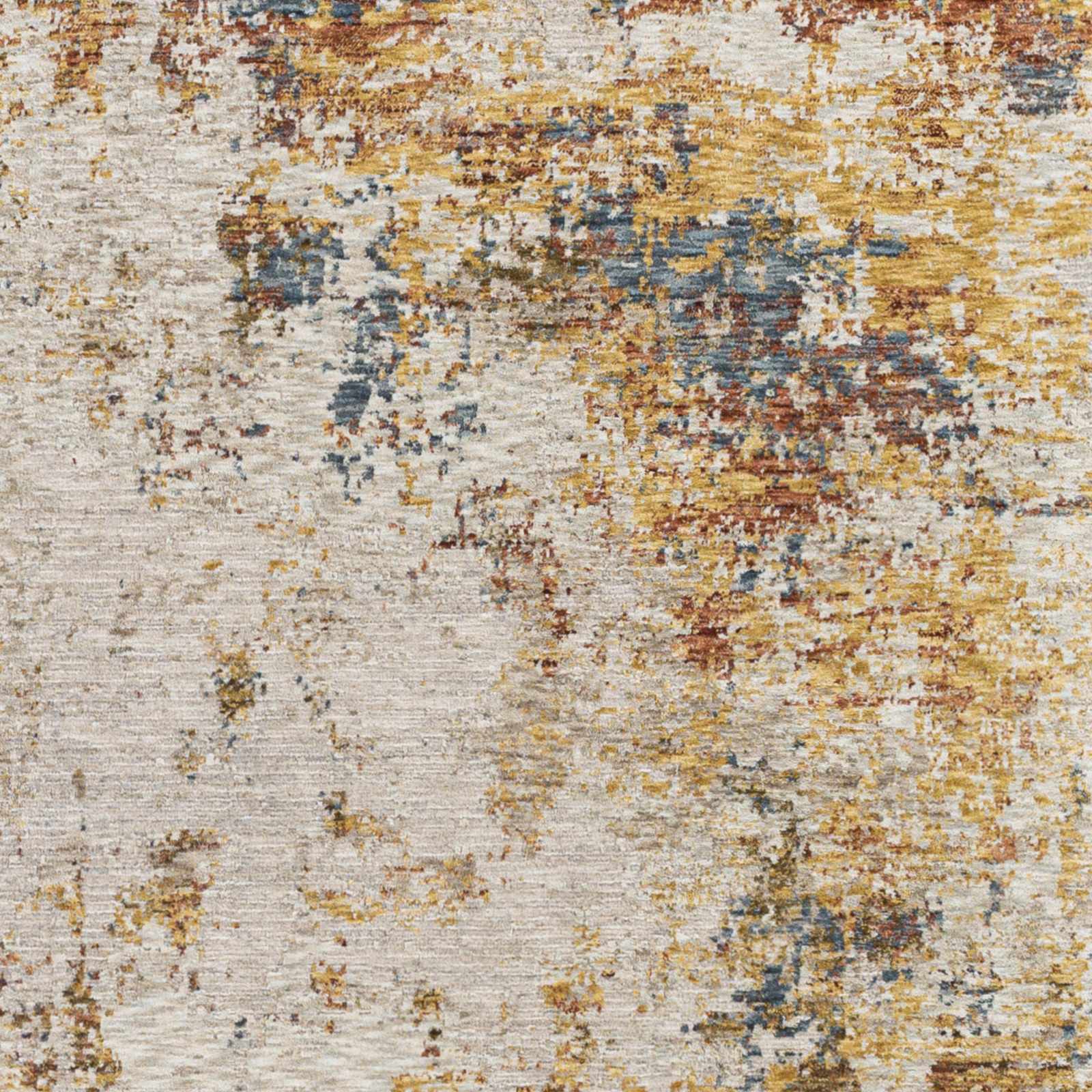 Contemporary Beige Machine Woven Area Rug - Image 7