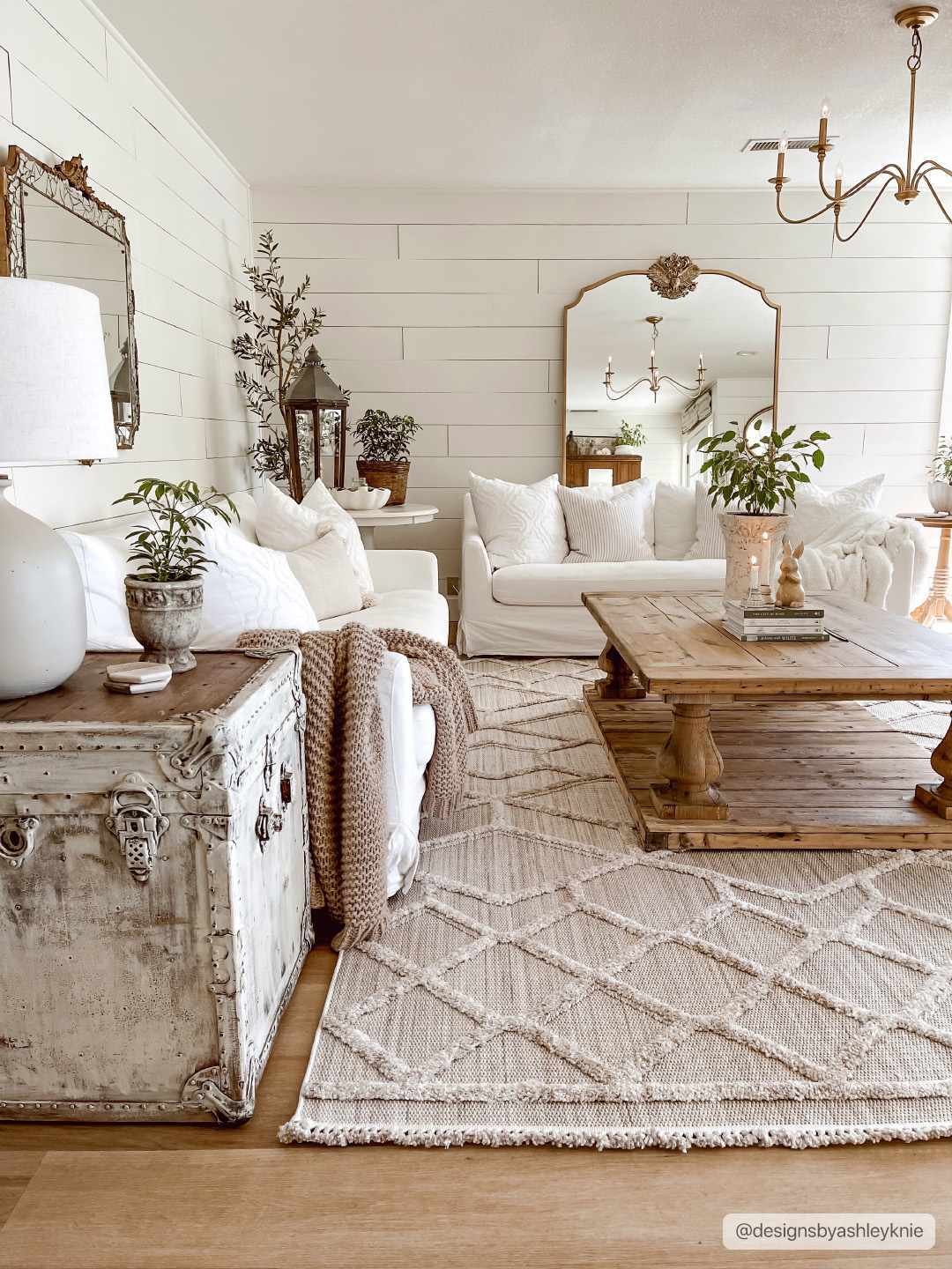 Contemporary Beige and Light Peach High/Low pile Texture Area Rug - Image 8