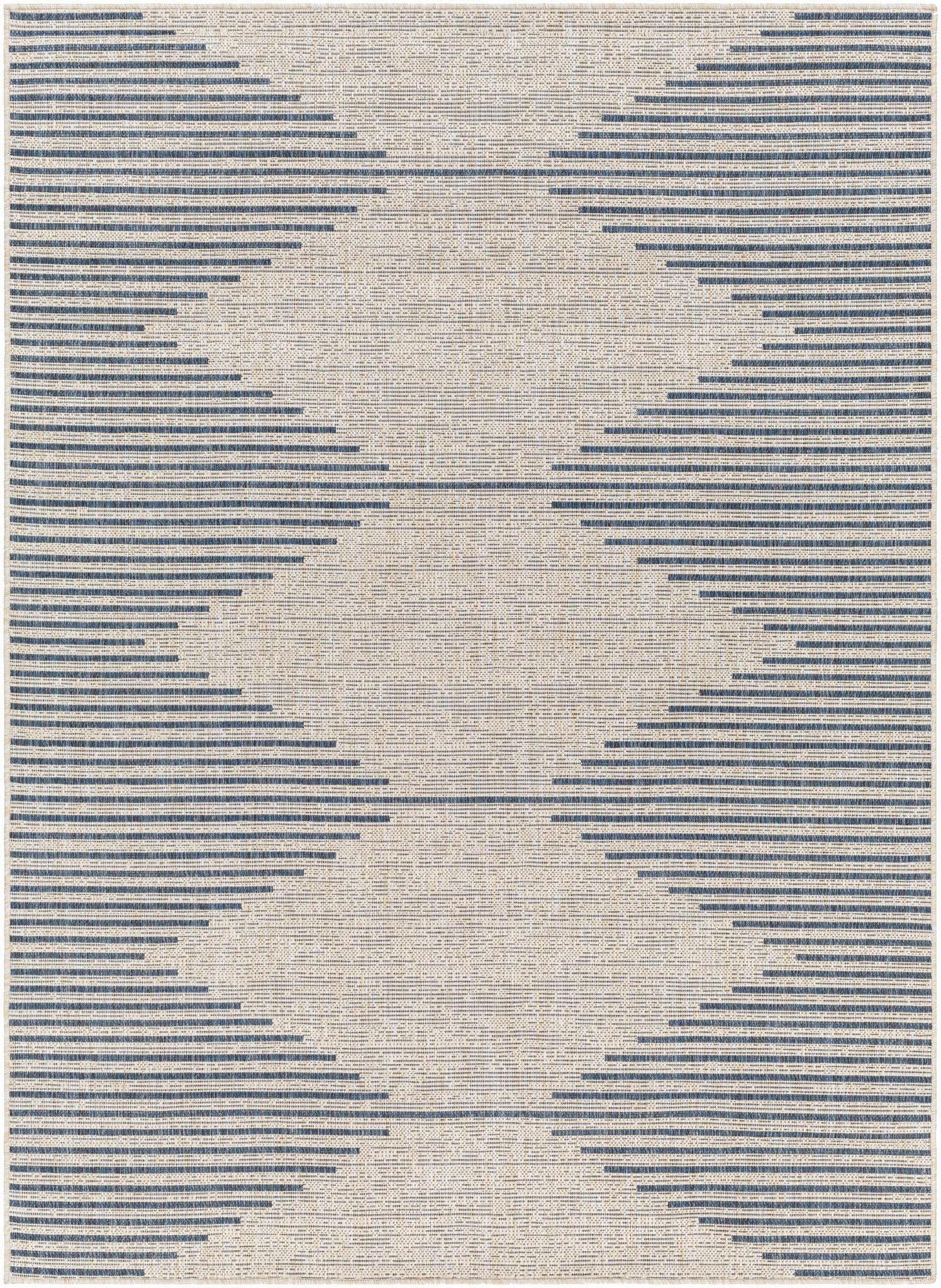 Contemporary Charcoal and Beige Tribal Design flatwoven Area Rug - Image 14