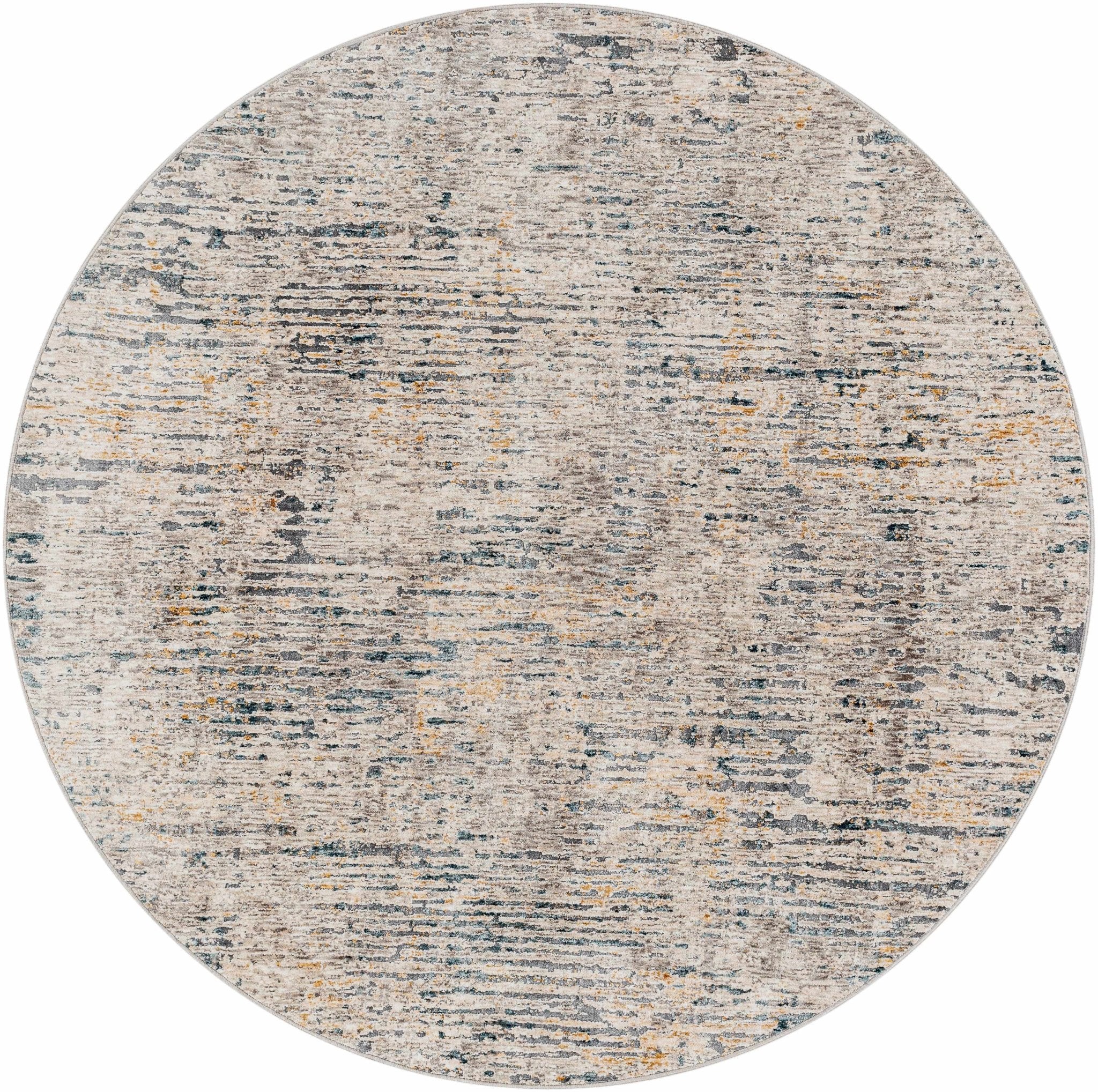 Contemporary Gray And Beige Rug - Image 12