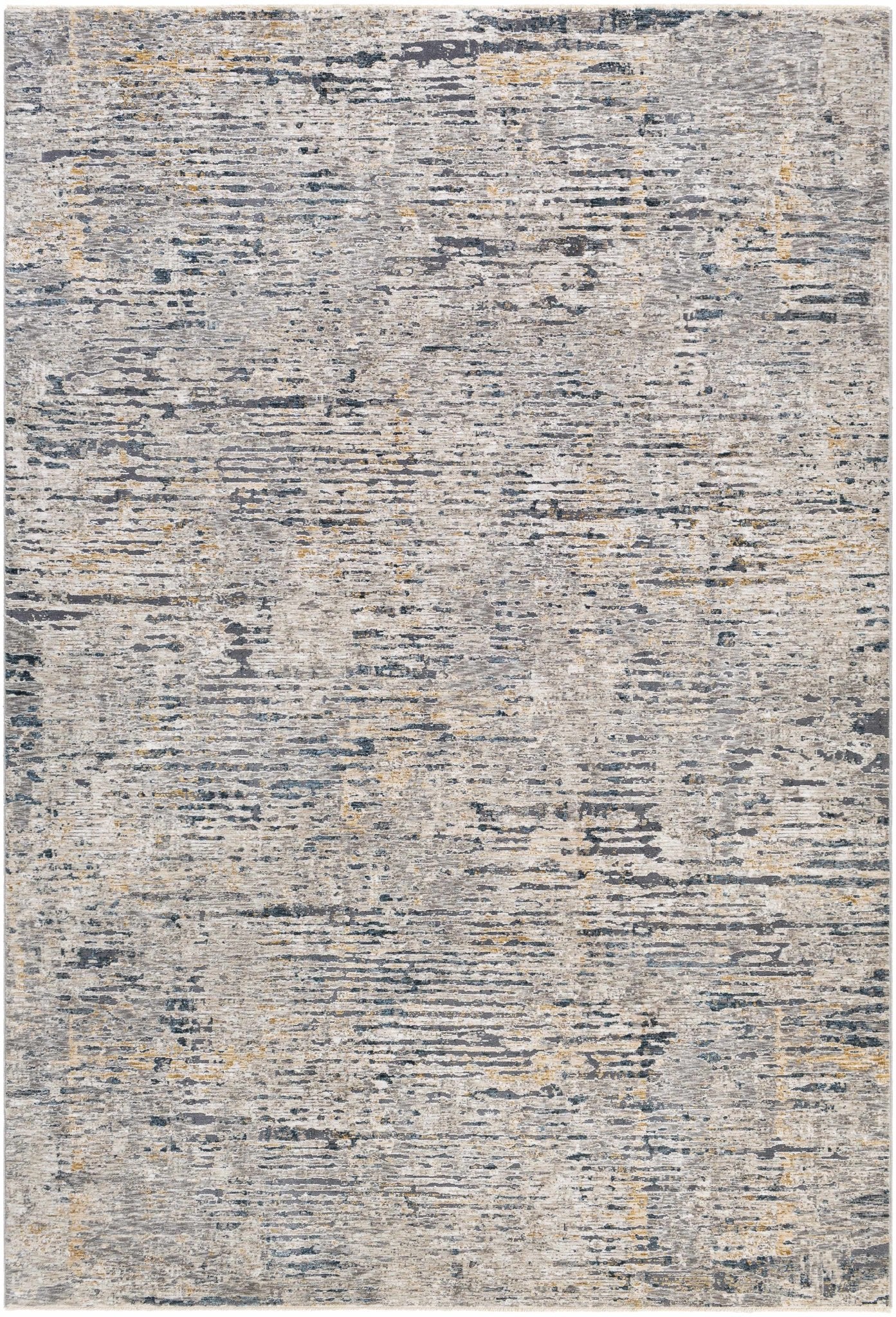 Contemporary Gray And Beige Rug - Image 17