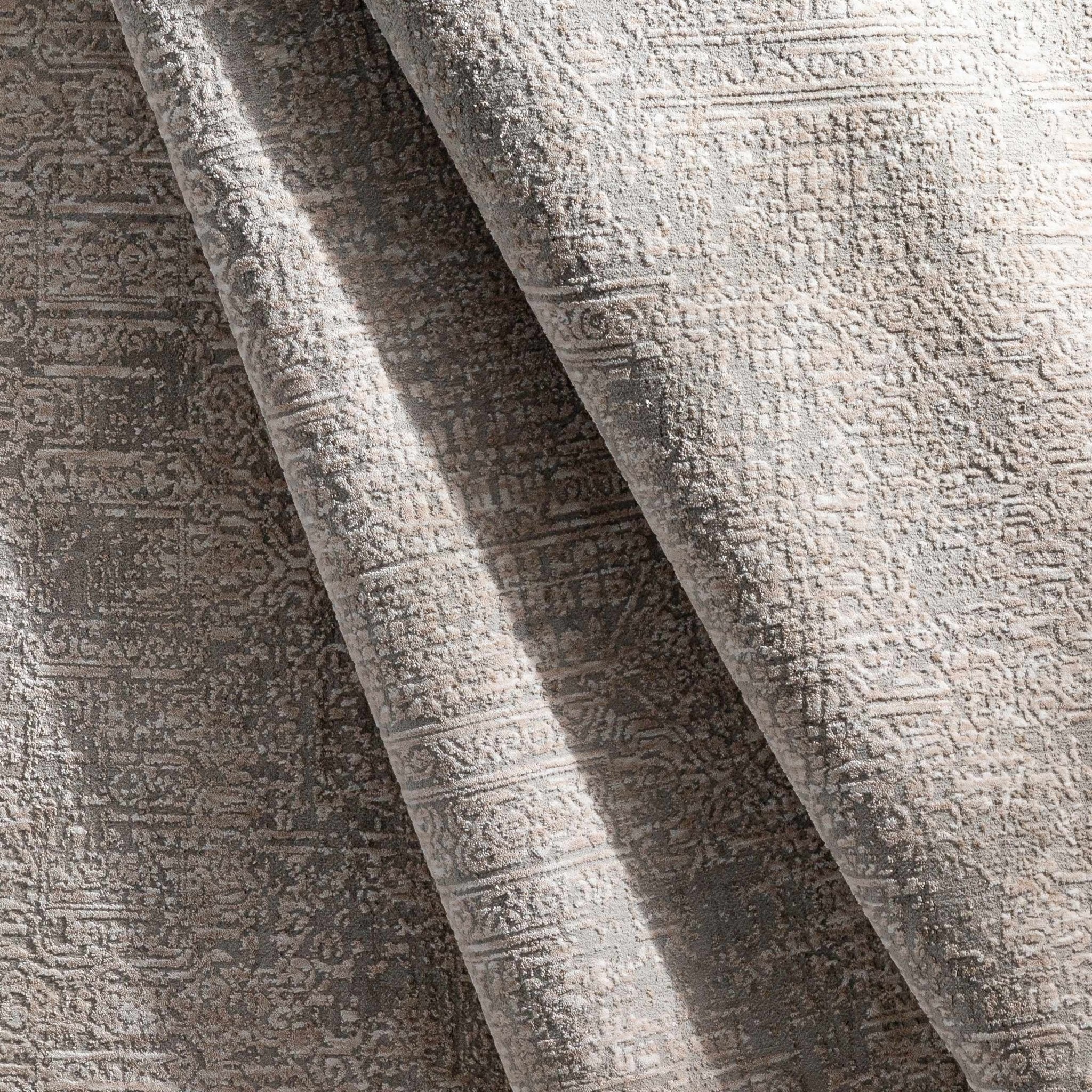 Contemporary Gray Machine Woven Area Rug - Image 6