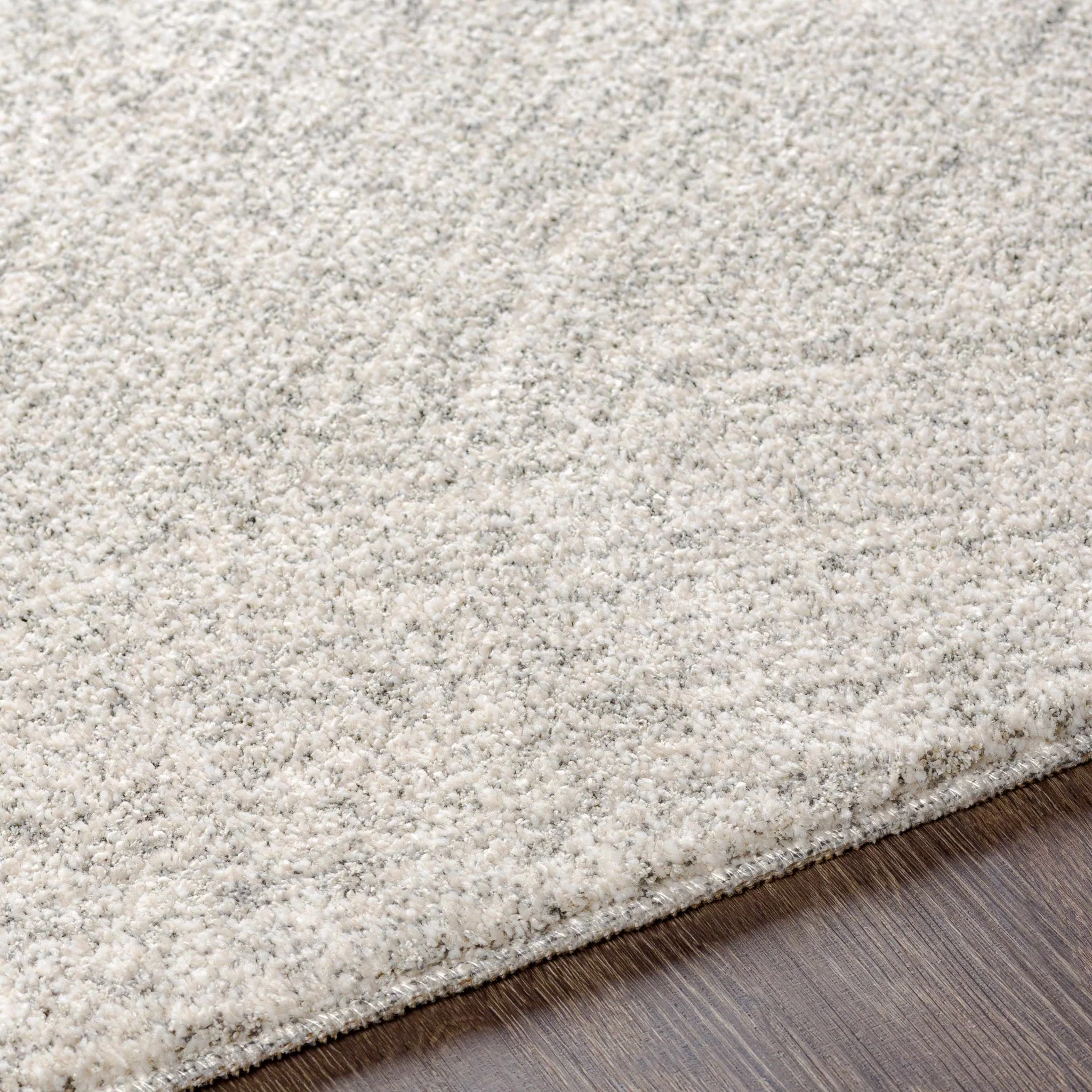 Contemporary Ivory And Gray Rug - Image 5