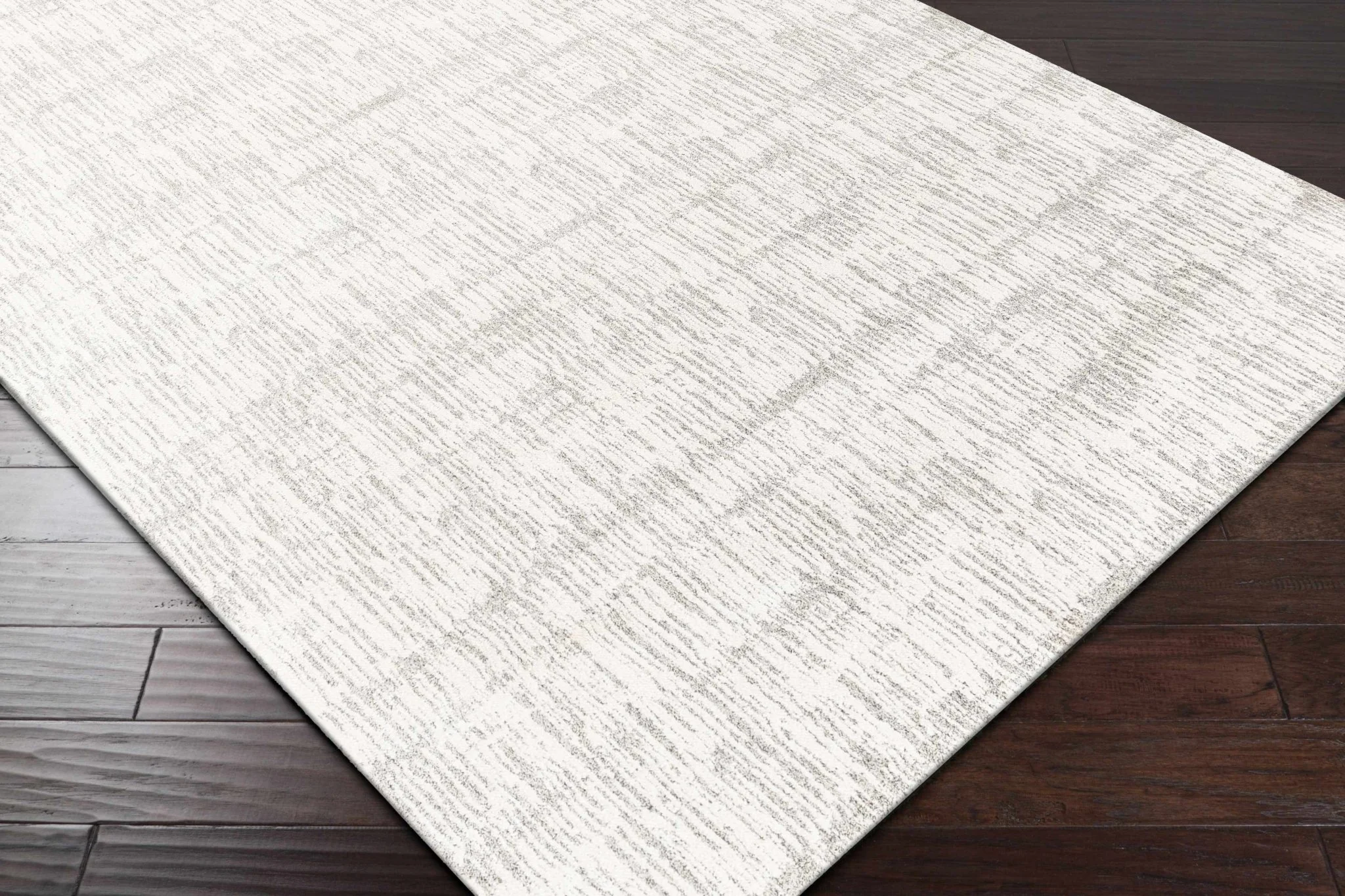 Contemporary Ivory Machine Made Rug - Image 3