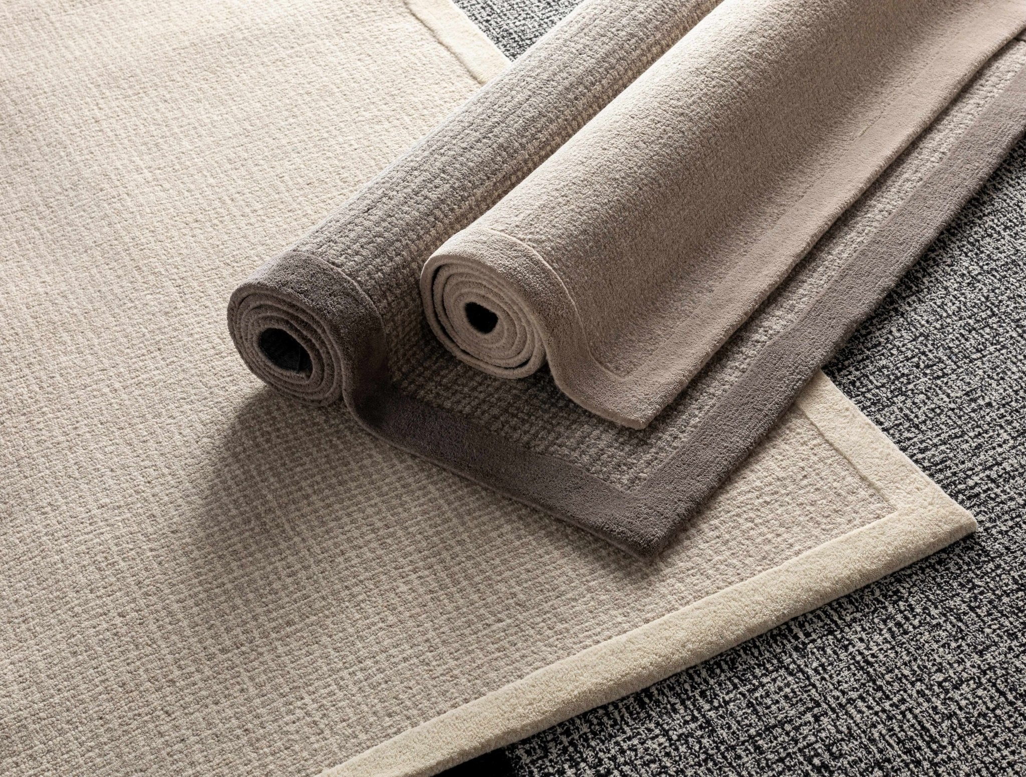 Contemporary Pattern Cream And Gray Hand Tufted Wool Rug - Image 11