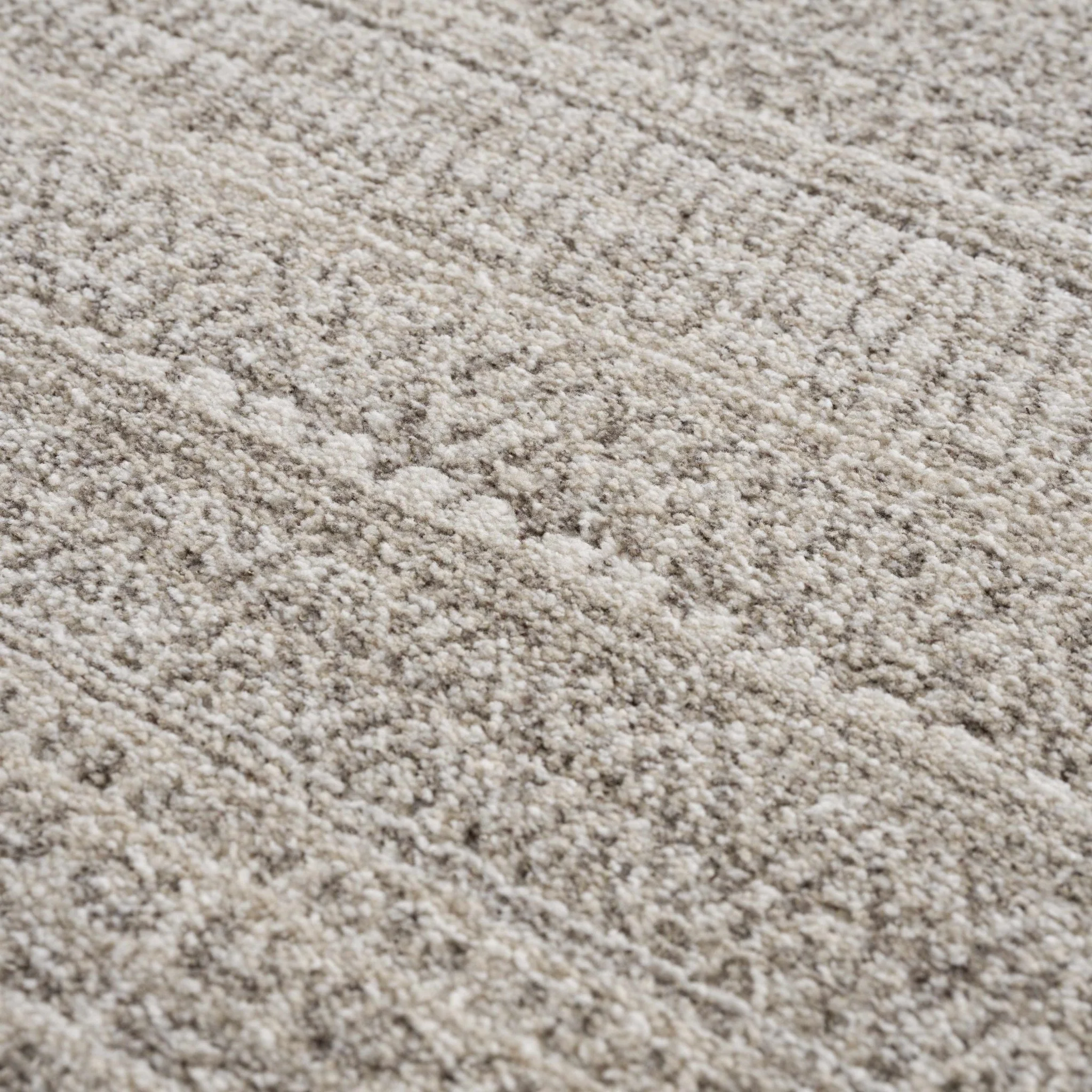 Contemporary solid Beige and Gray High Pile Area Rug - Image 11