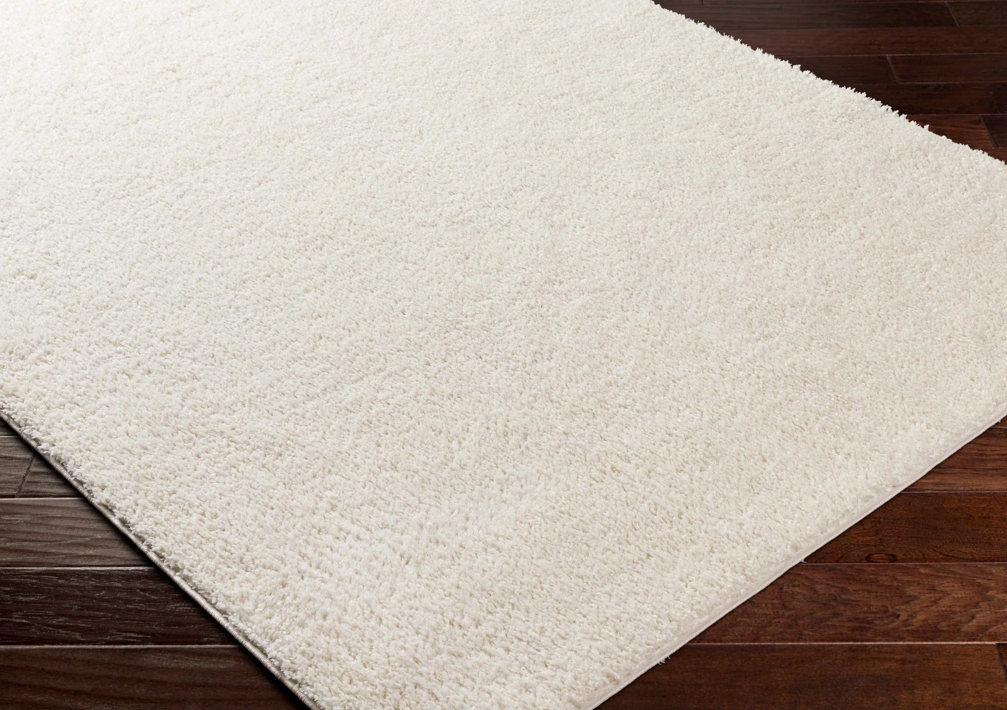 Contemporary Solid Beige High Pile Washable Area Rug - Image 23