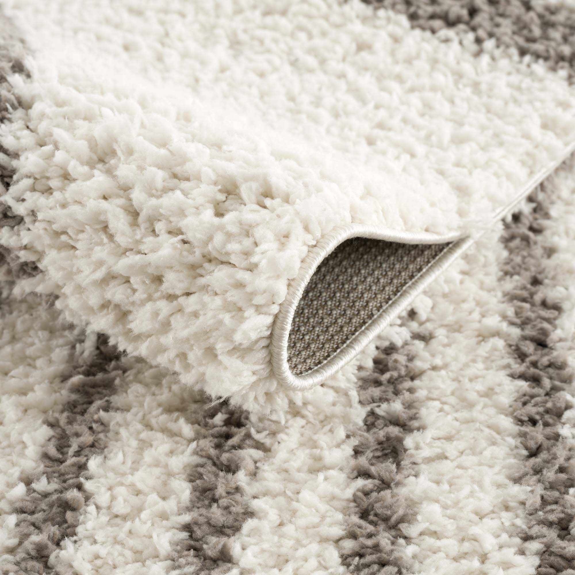 Contemporary Style Beige And  Taupe Area Rug - Image 6