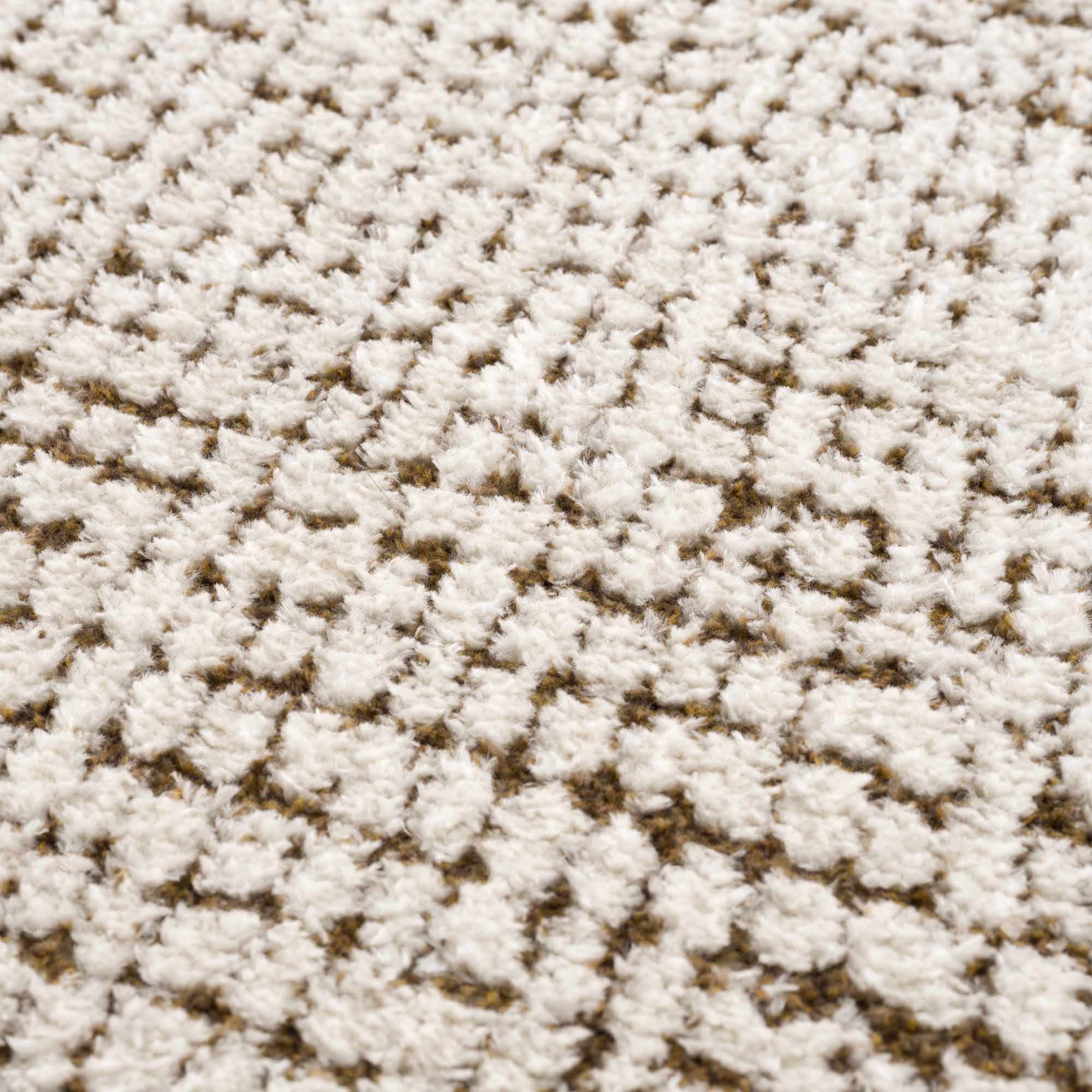 Contemporary Style Beige & Brown Area Rug - Image 17