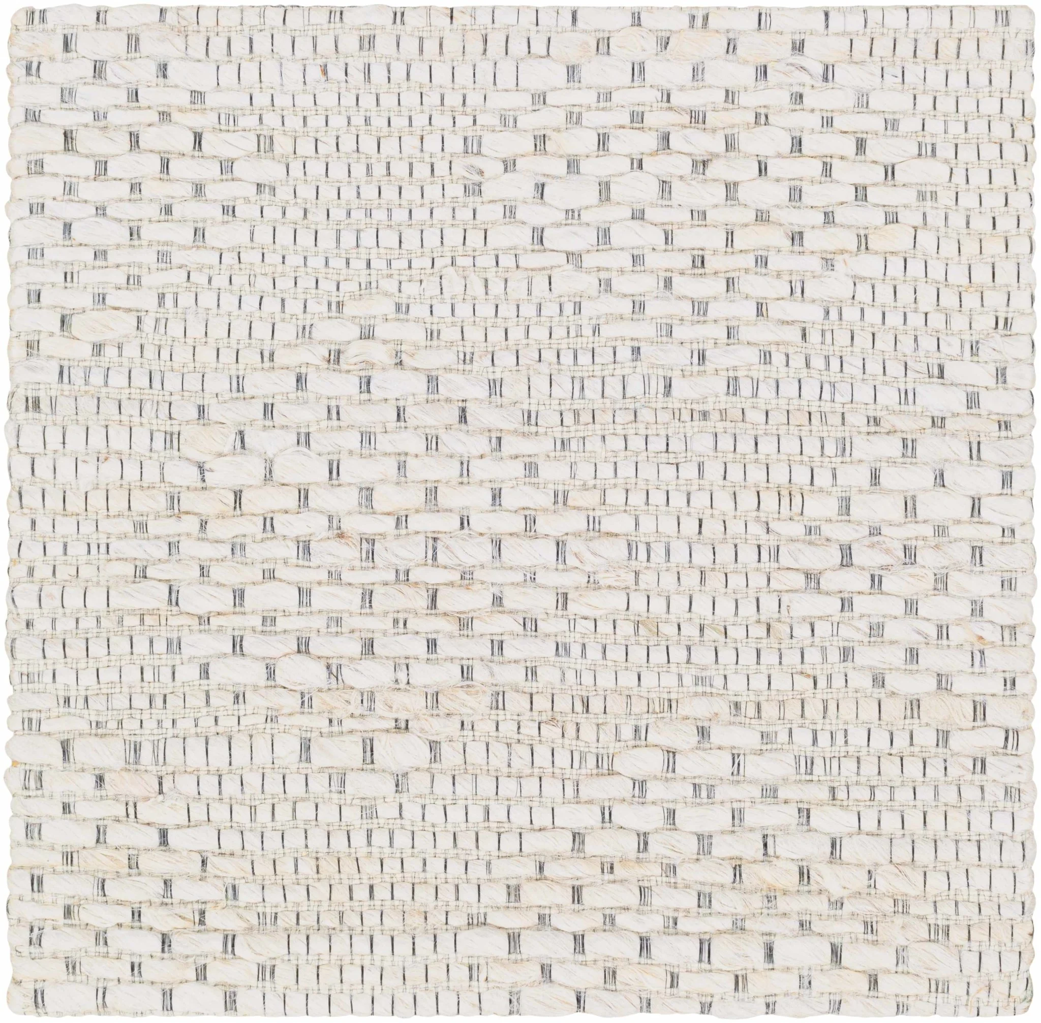 Contemporary Style Beige Hand-Woven Jute Rug - Image 2