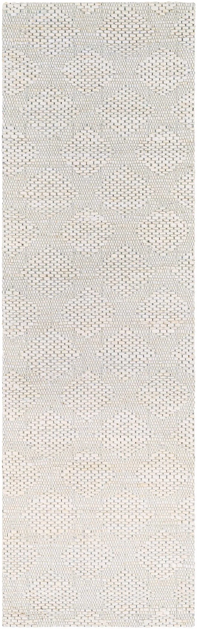 Contemporary Style Beige Hand-Woven Jute Rug - Image 8