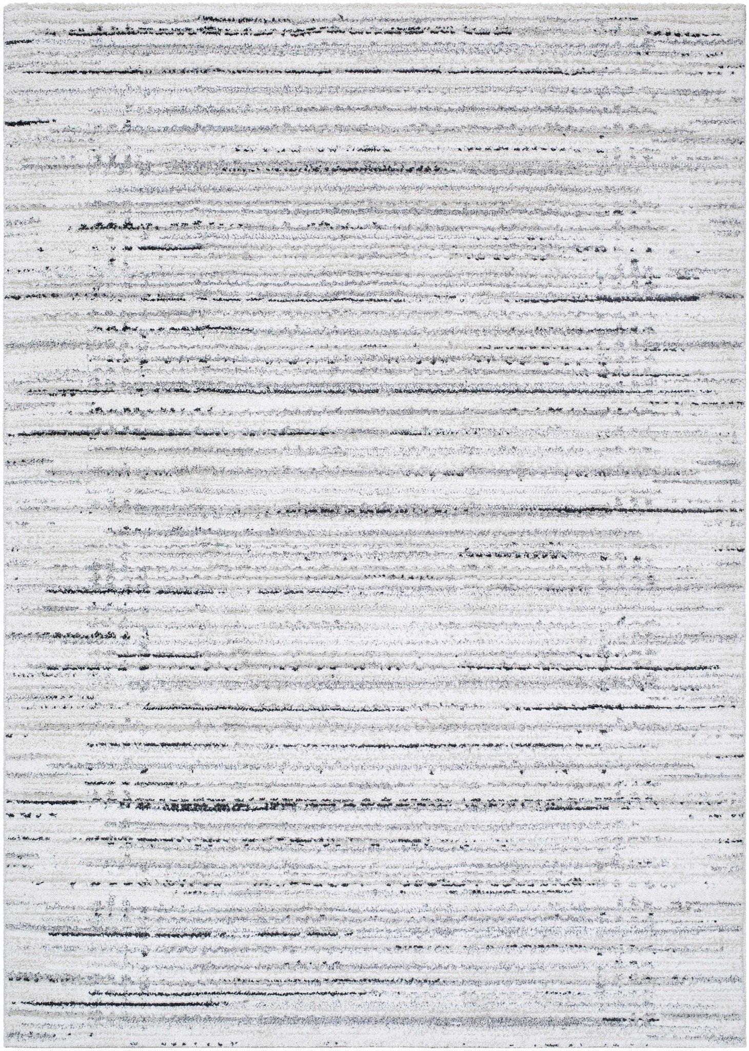 Contemporary Style Cream And White modern Rug - Image 2