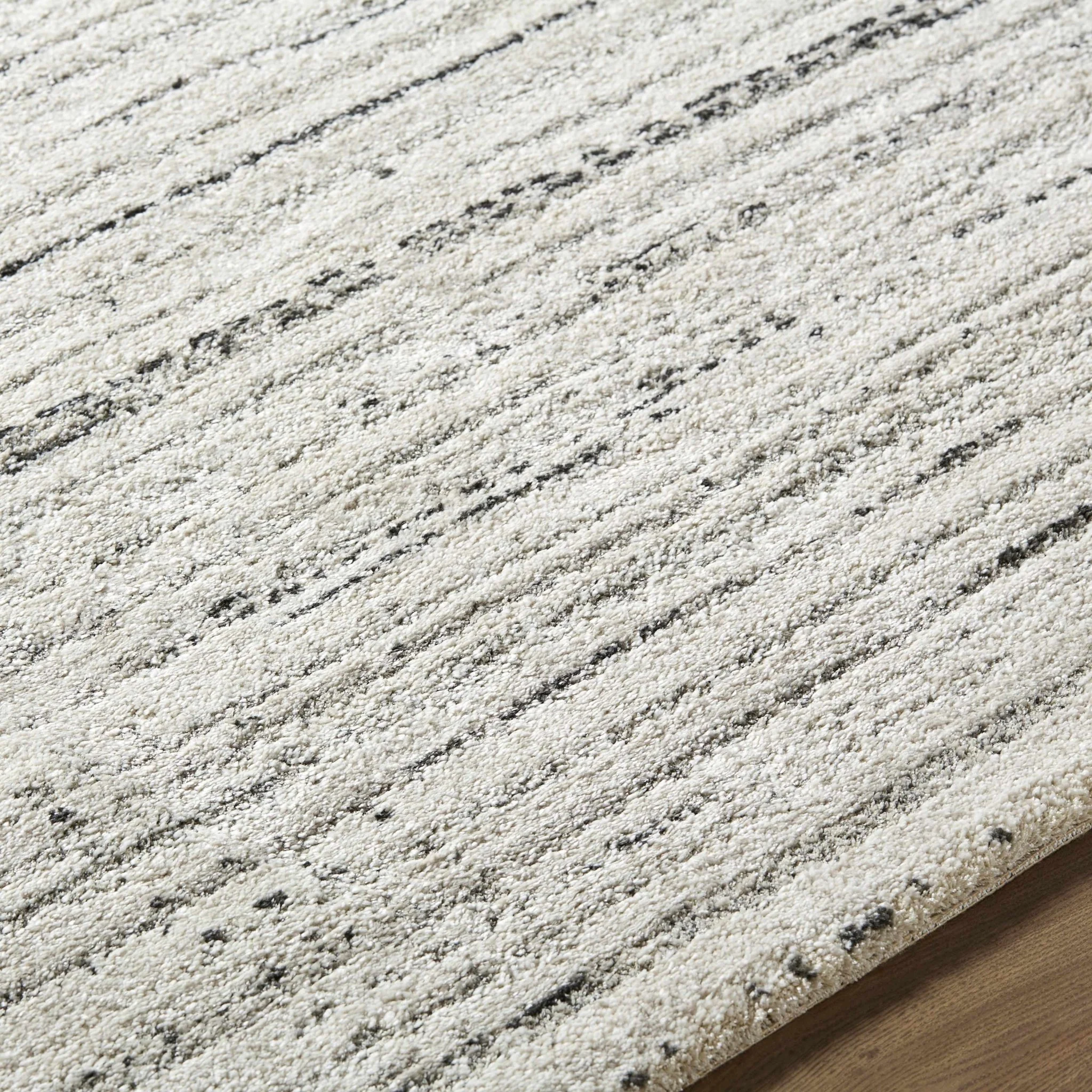 Contemporary Style Cream And White modern Rug - Image 5