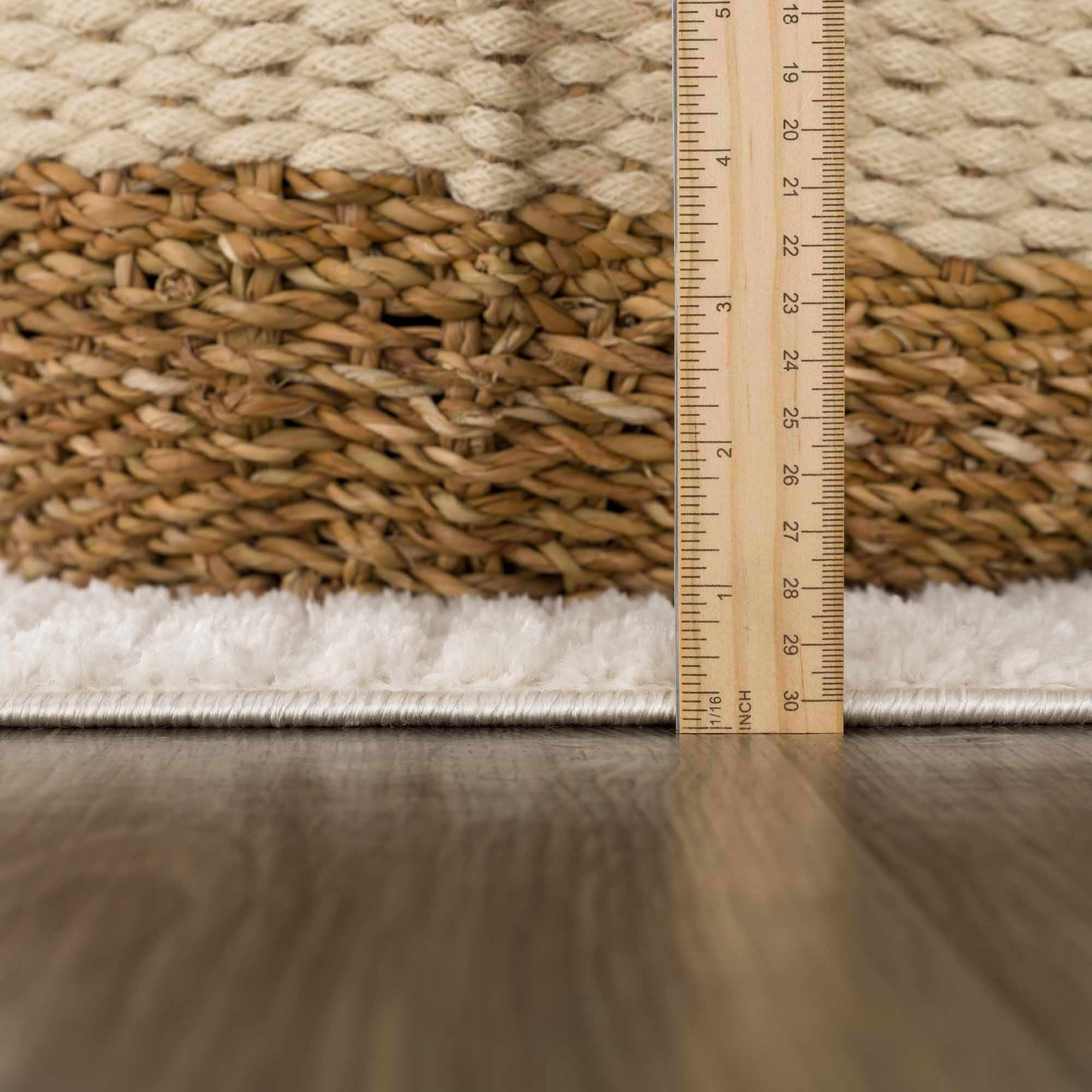 Contemporary Style Ivory Area Rug - Image 11