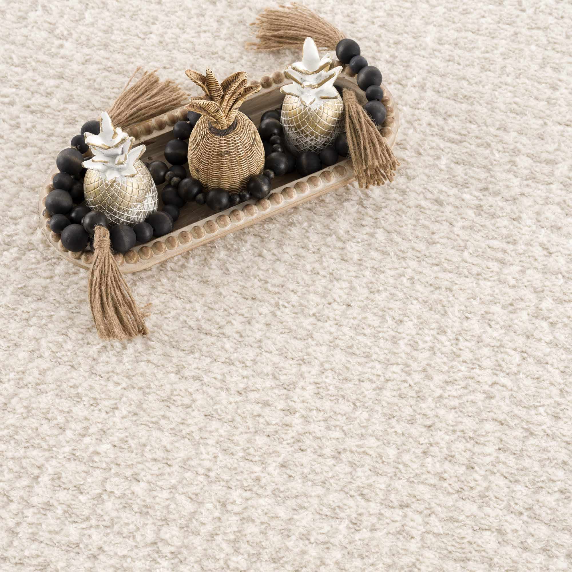 Contemporary Style Ivory Area Rug - Image 13