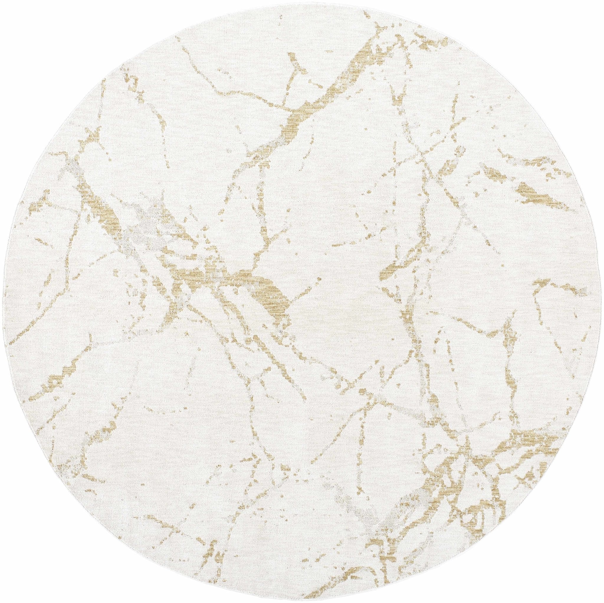 Contemporary Style Ivory Machine Woven Rug - Image 10
