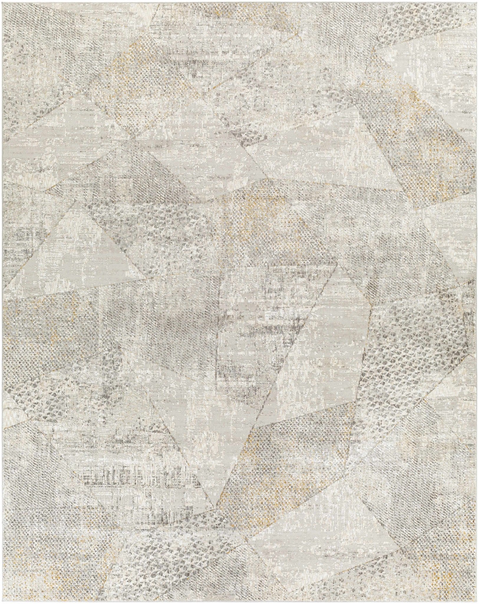 Contemporary Style Taupe Machine Woven Area Rug - Image 10