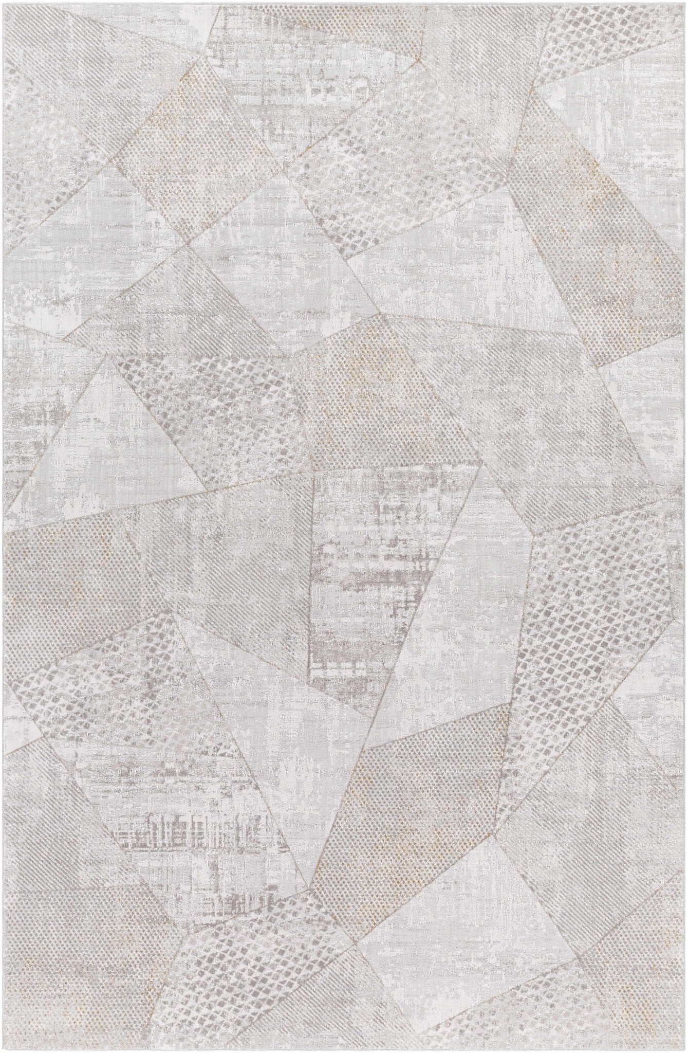 Contemporary Style Taupe Machine Woven Area Rug - Image 11