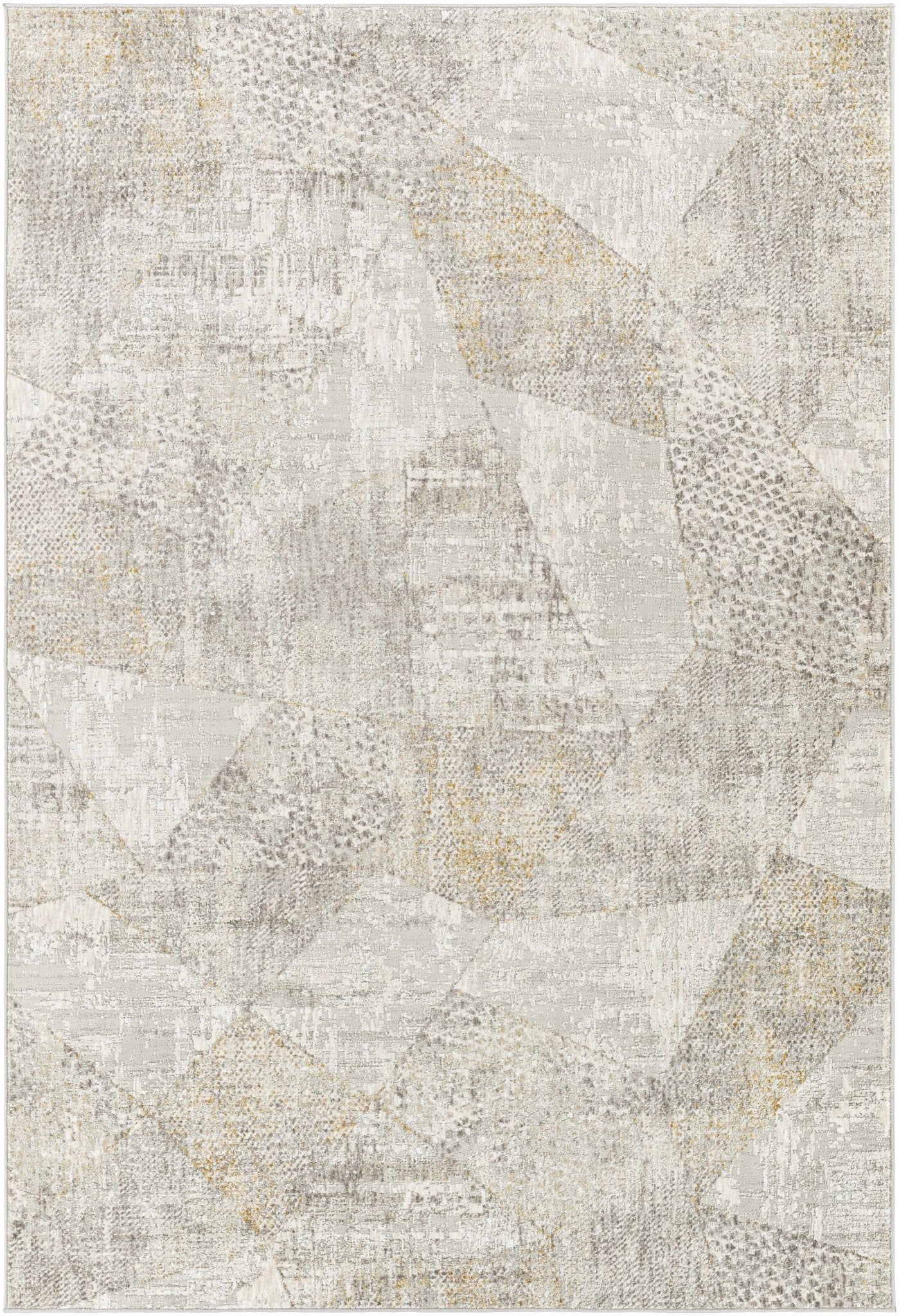 Contemporary Style Taupe Machine Woven Area Rug - Image 12
