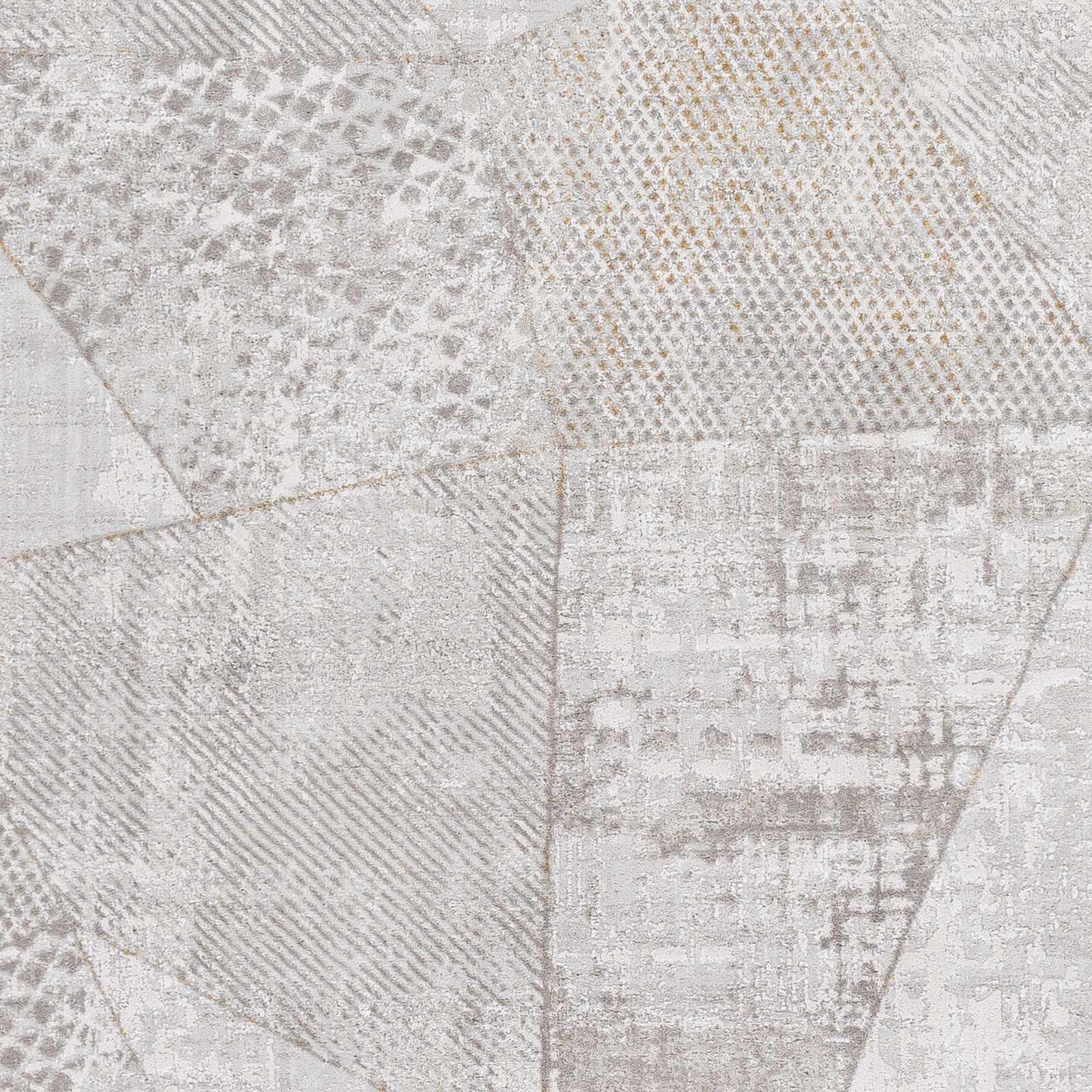 Contemporary Style Taupe Machine Woven Area Rug - Image 4