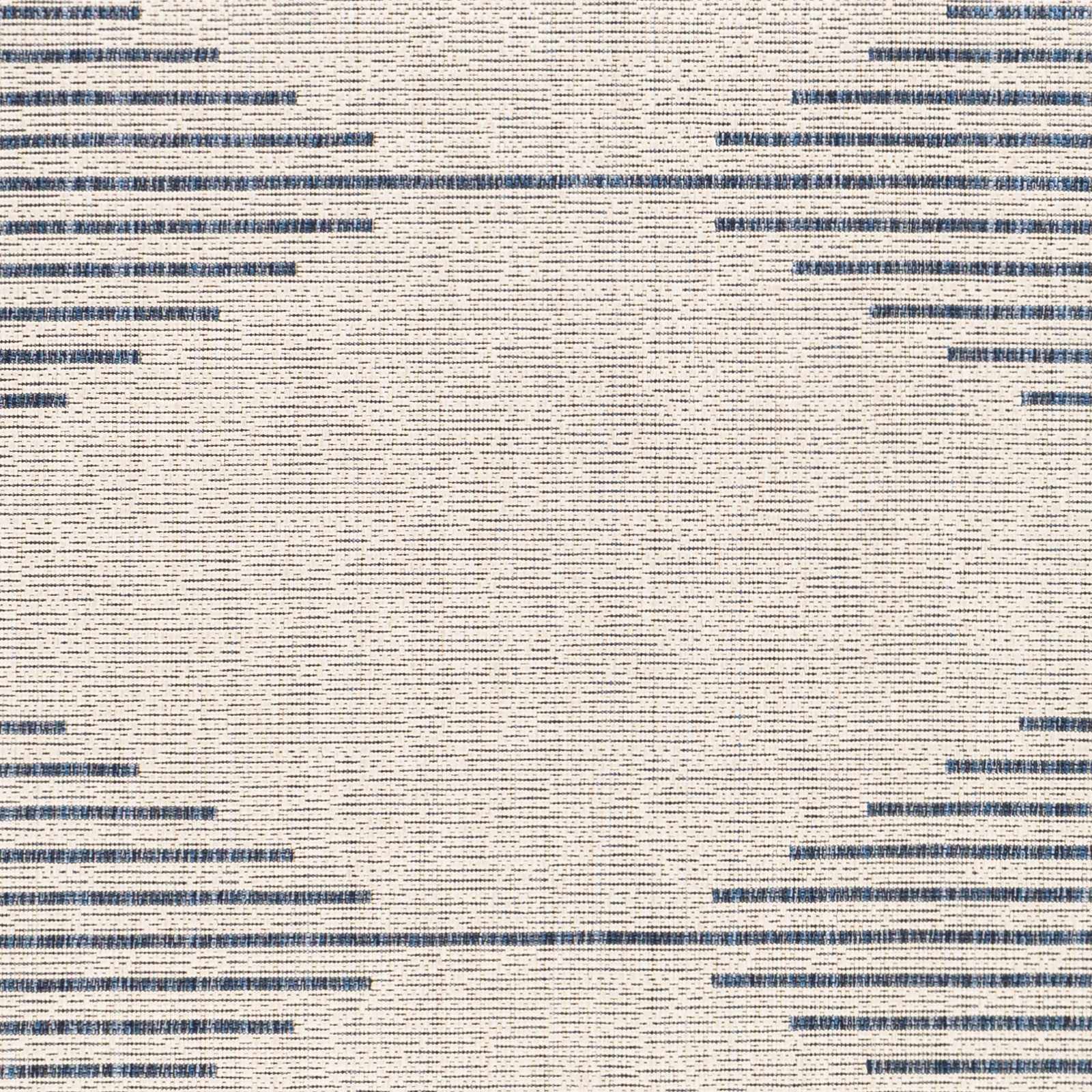 Contemporary Tribal Design Blue, Off-White and Beige Multi size  Area Rug - Image 6