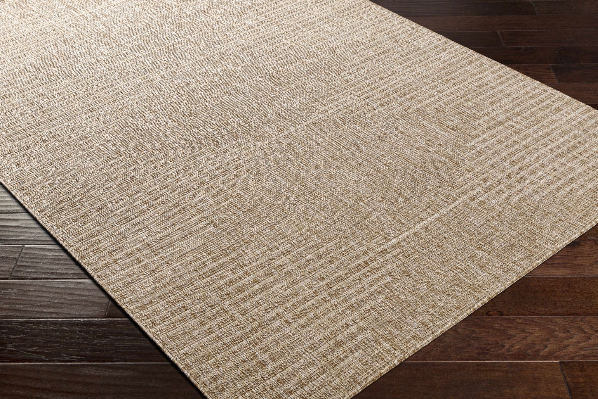 Contemporary Tribal Design Ivory and Camel outdoor safe Area Rug - Image 2