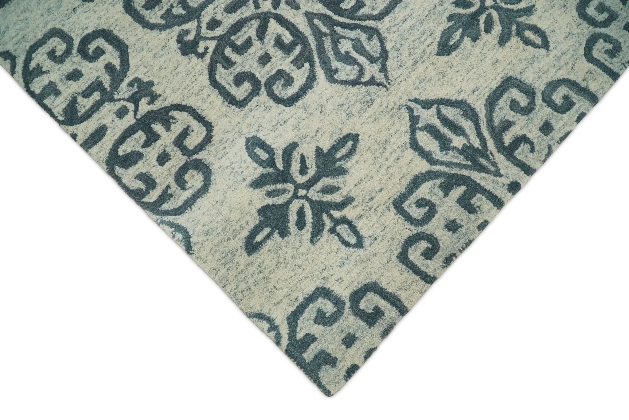 5x8 and 8x11 Hand-tufted Contemporary 100% Wool Modern Area Rug | TRD6375 - Image 5