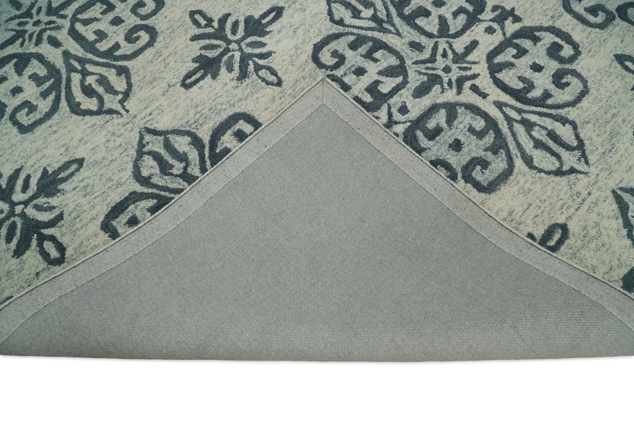 5x8 and 8x11 Hand-tufted Contemporary 100% Wool Modern Area Rug | TRD6375 - Image 9
