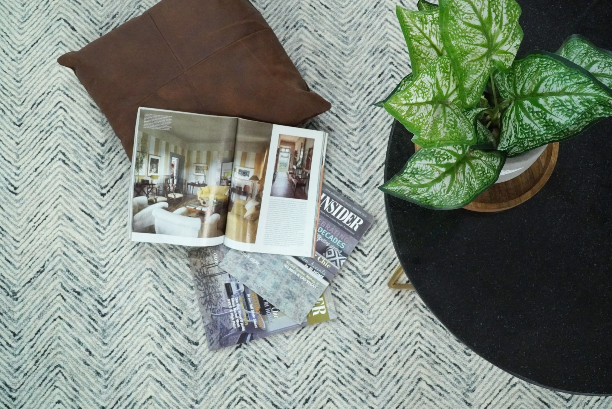 5x8 and 8x10 Hand Made Woolen Modern Blue and Ivory Area Rug | EVE001 - Image 6