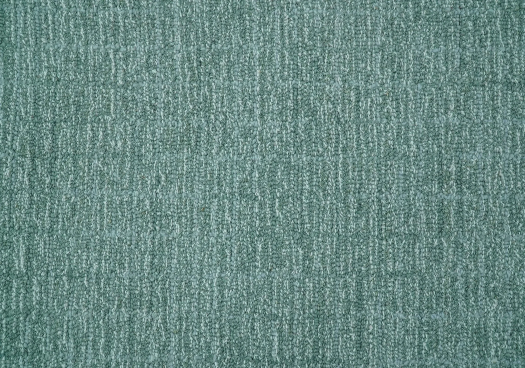 Cam Custom Made Modern Style Teal Hand Tufted Wool Rug - Image 4