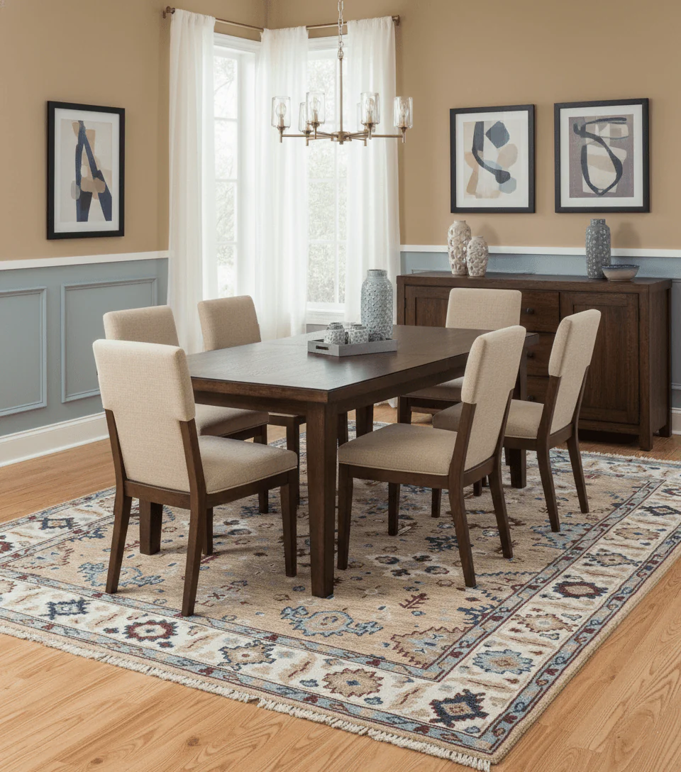 Astra Custom Made Turkish Peach Hand knotted Wool Rug - Image 2