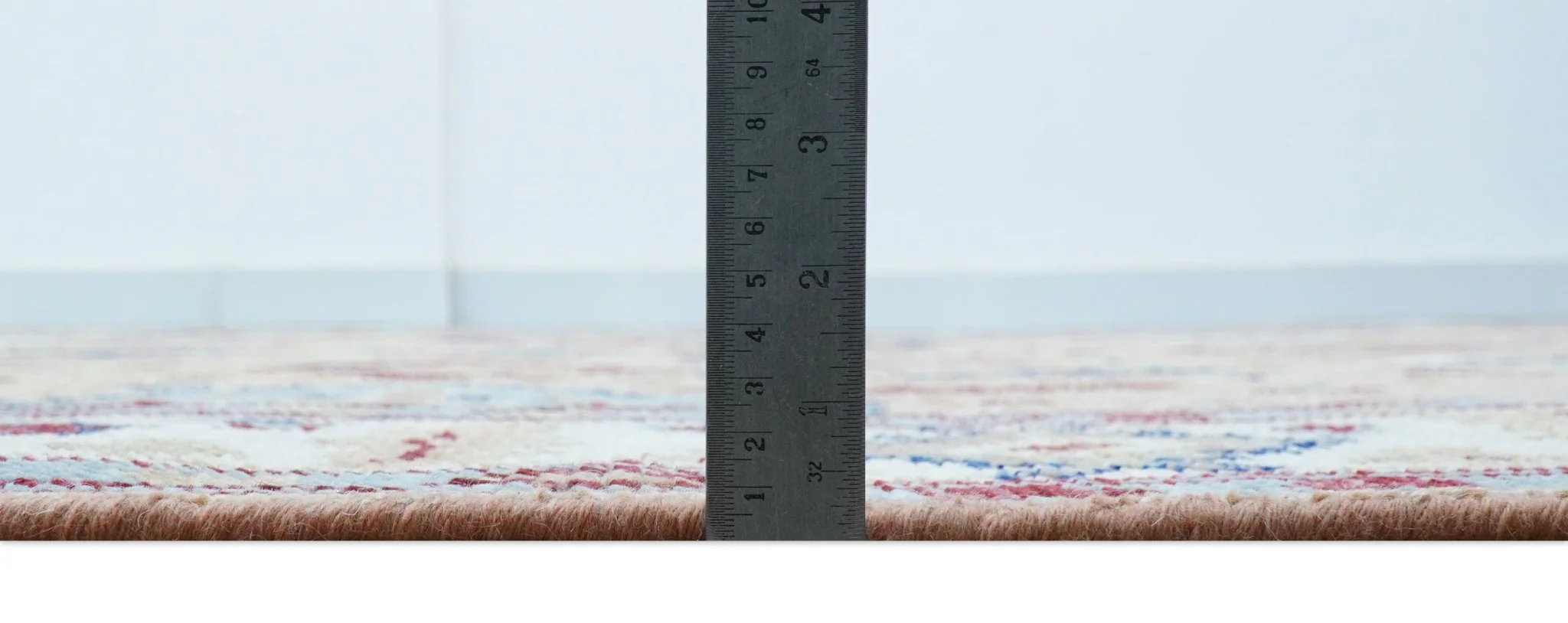 Astra Custom Made Turkish Peach Hand knotted Wool Rug - Image 9