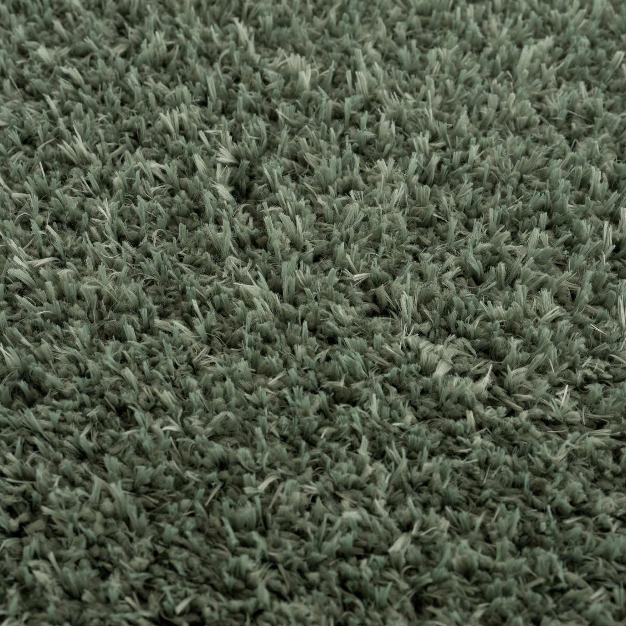 Modern Solid Dark Olive green Woven Plush area rug - Image 12
