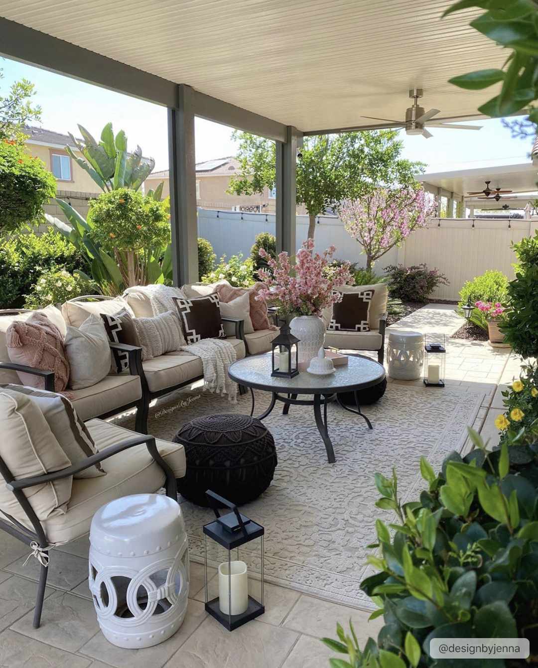 Premium style contemporary self Texture Ivory Outdoor Safe Area Rug - Image 2