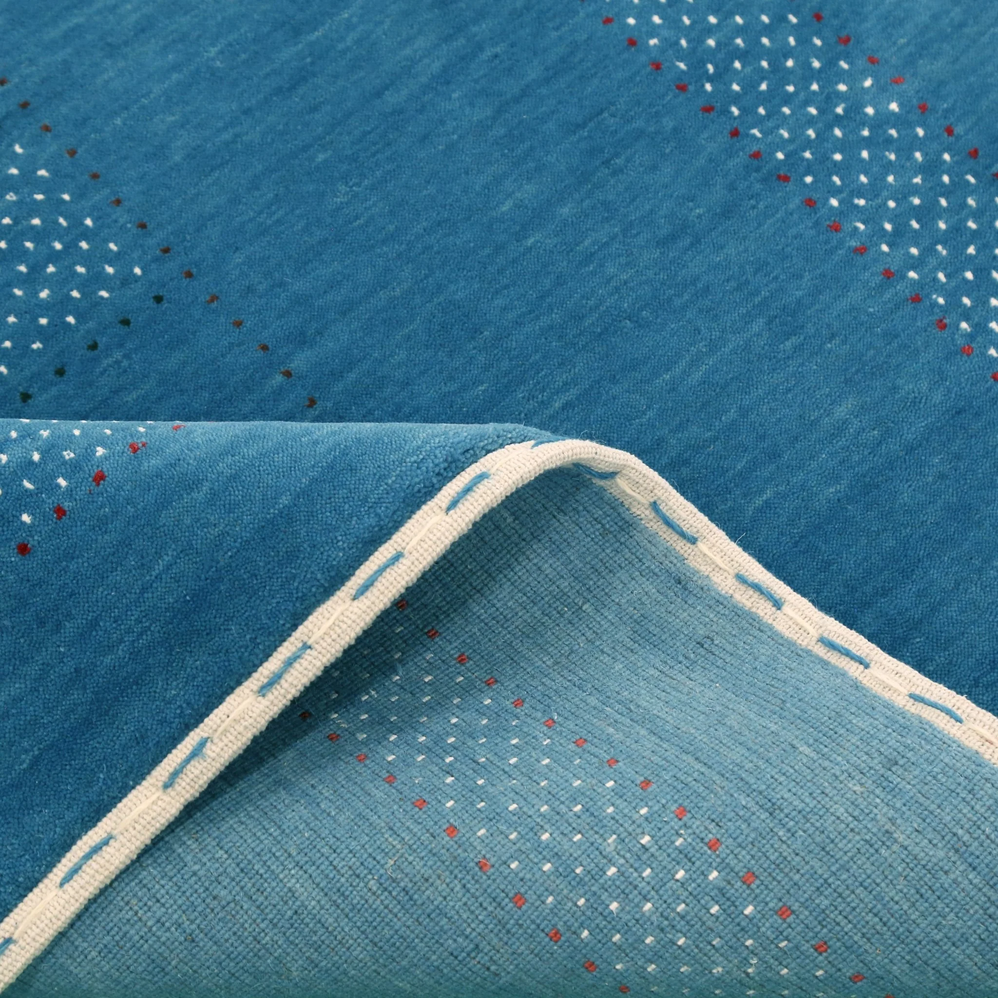 Gabbeh Design Hand Loomed Wool Area Rug - Image 10