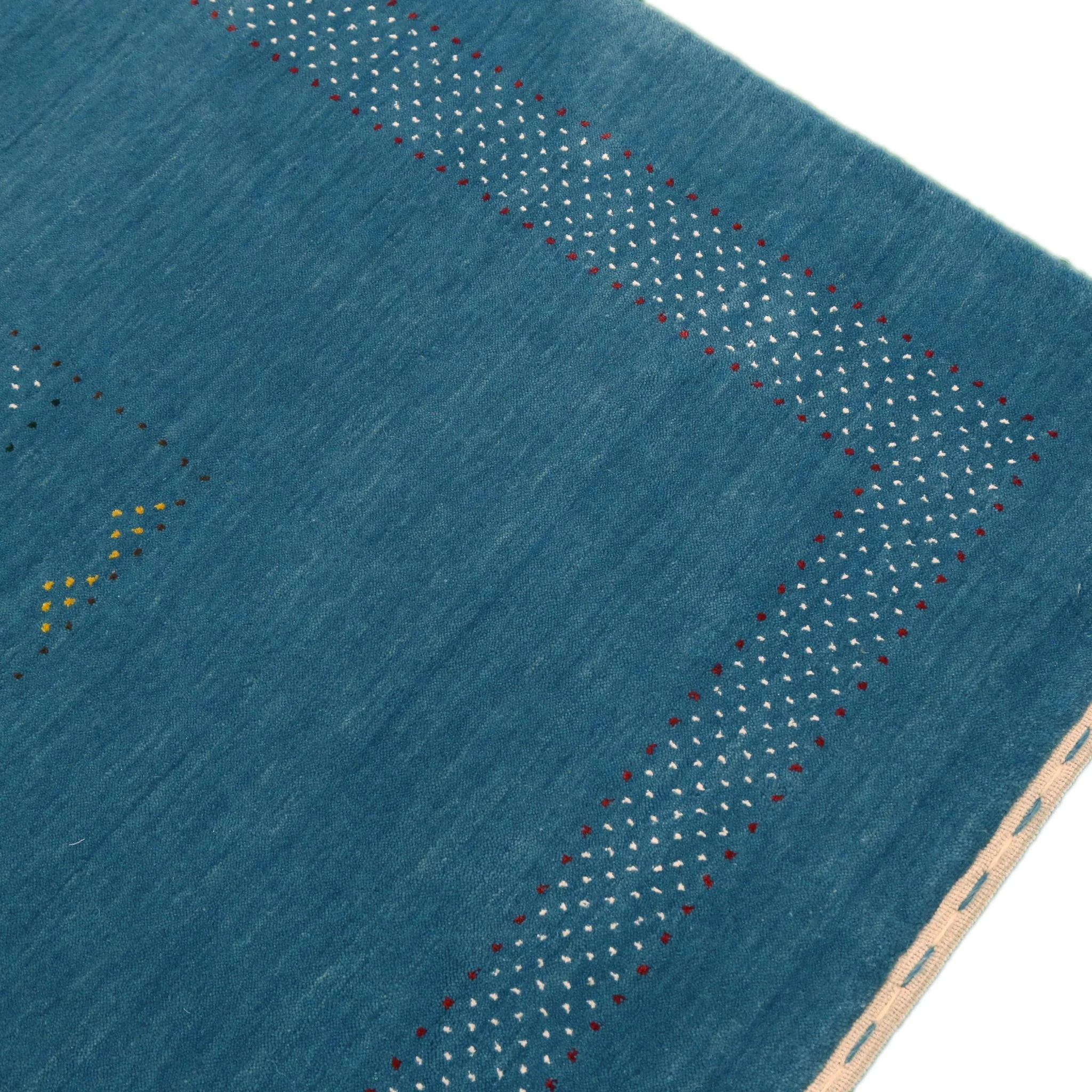 Gabbeh Design Hand Loomed Wool Area Rug - Image 12