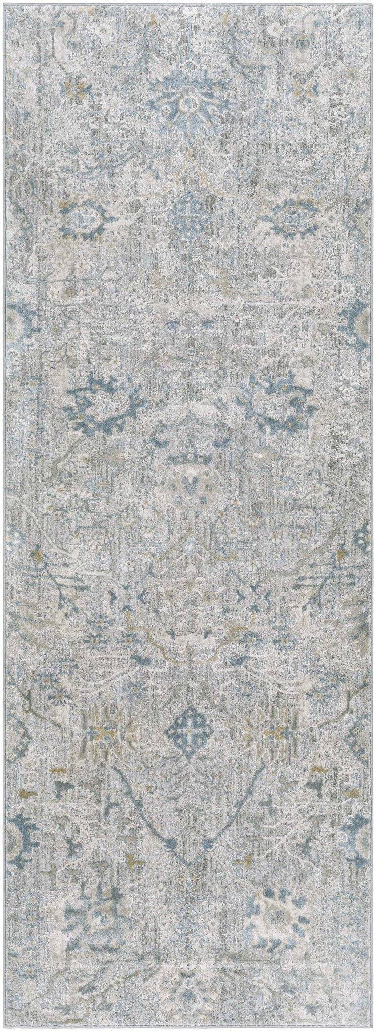 Transitional Gray And Beige Contemporary Area Rug - Image 21