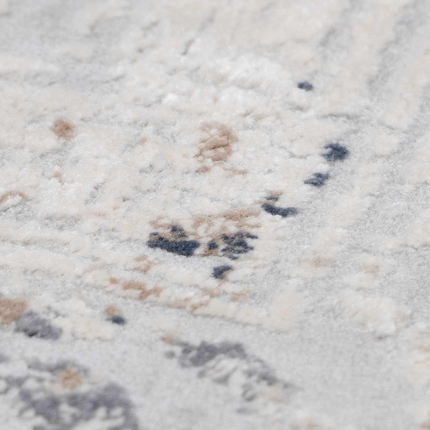 Gray And Charcoal Traditional Style Machine Woven Rug - Image 10