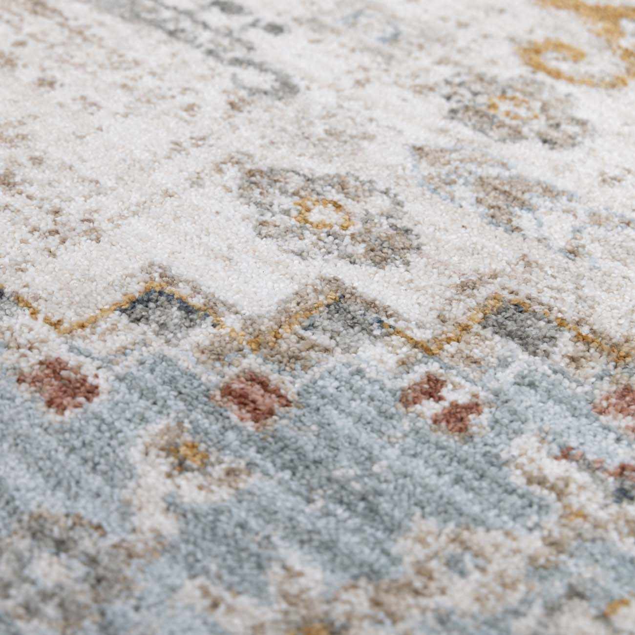 Gray And Cream Traditional Style Area Rug - Image 12