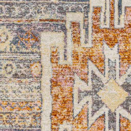 Gray, Beige and Gold Traditional Southwestern Multi size Area Rug - Image 8