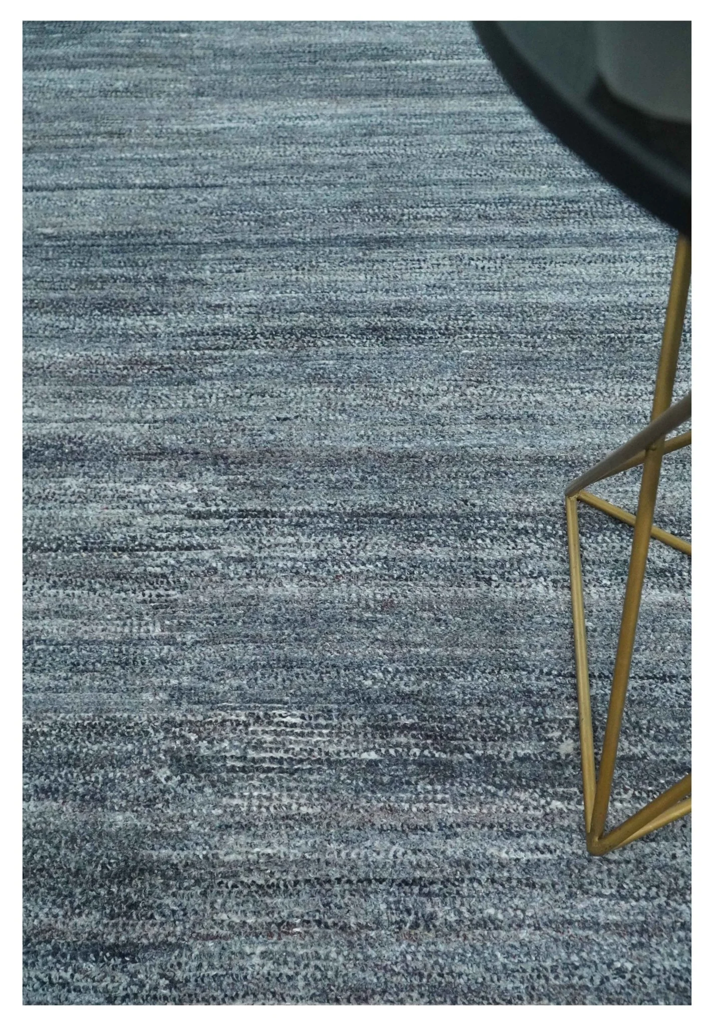 Gray, Charcoal and Silver Modern Abstract Dari 5x8 Pet yarn Area Rug - Image 3