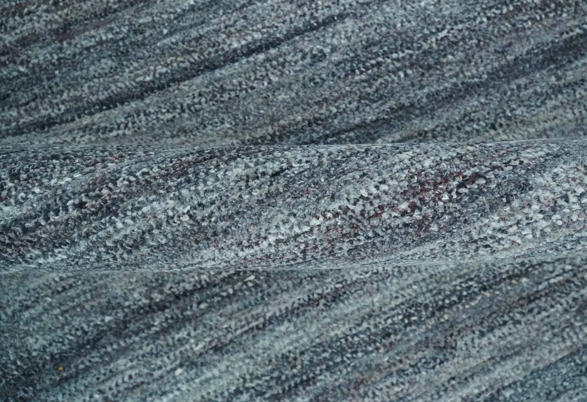 Gray, Charcoal and Silver Modern Abstract Dari 5x8 Pet yarn Area Rug - Image 7