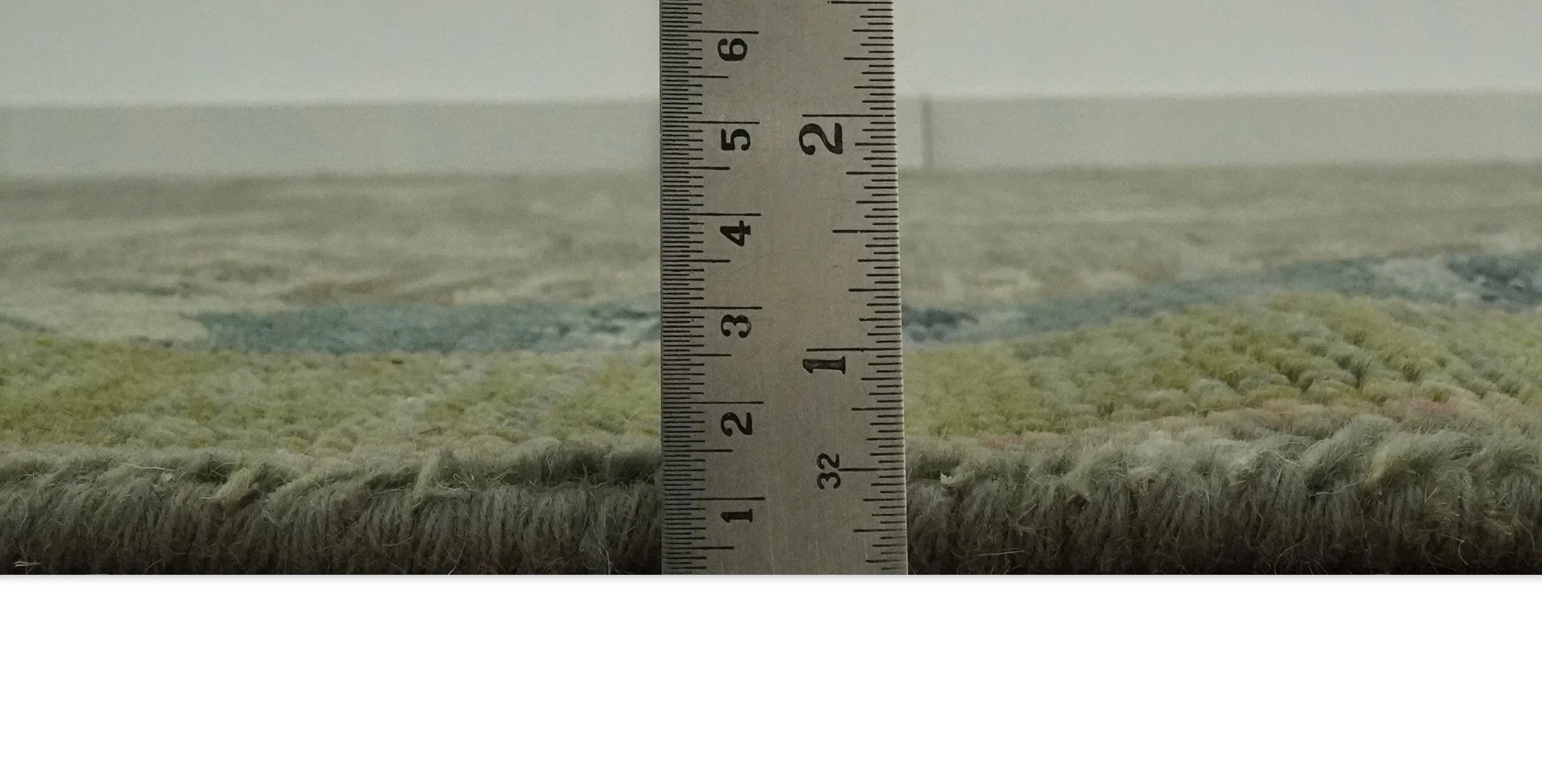 Green and Teal Traditional Hand Knotted 8x10 wool area rug - Image 7