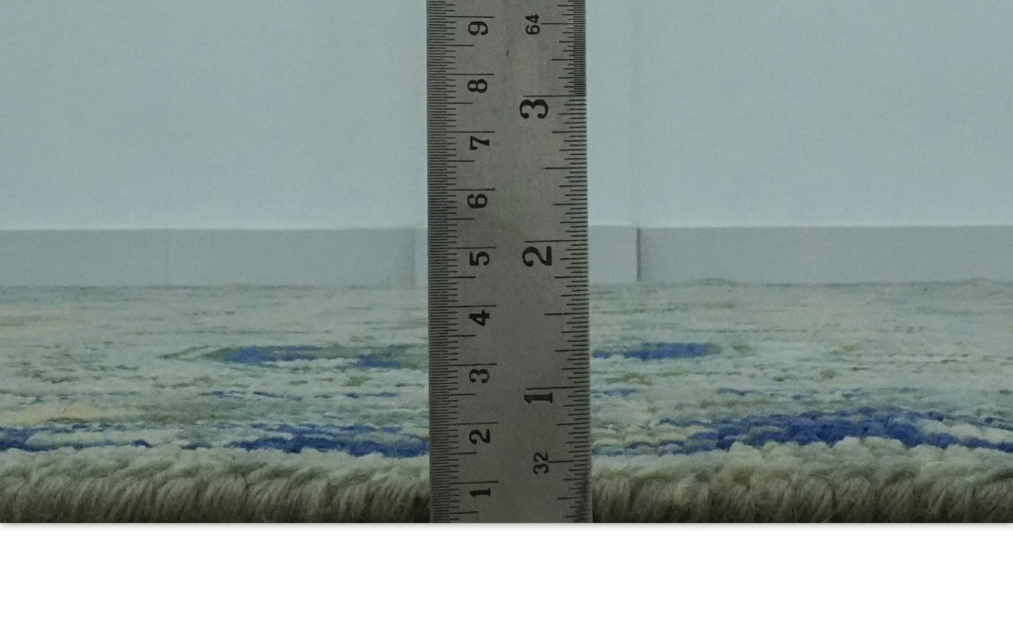 Custom Made Lt. Silver, Grey and Mustard Hand Knotted Traditional Oushak wool area rug - Image 8